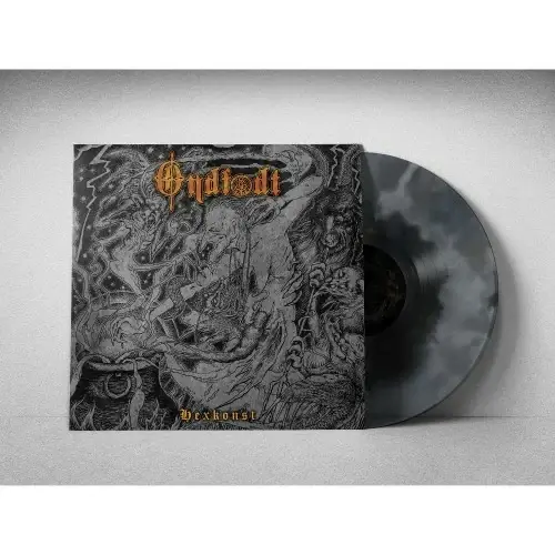 ONDFODT · Hexkonst | BLACK ICE/OPAQUE SILVER SWIRL LP ONDFODT · Hexkonst | BLACK ICE/OPAQUE SILVER SWIRL LP (Black Metal Vinyl)