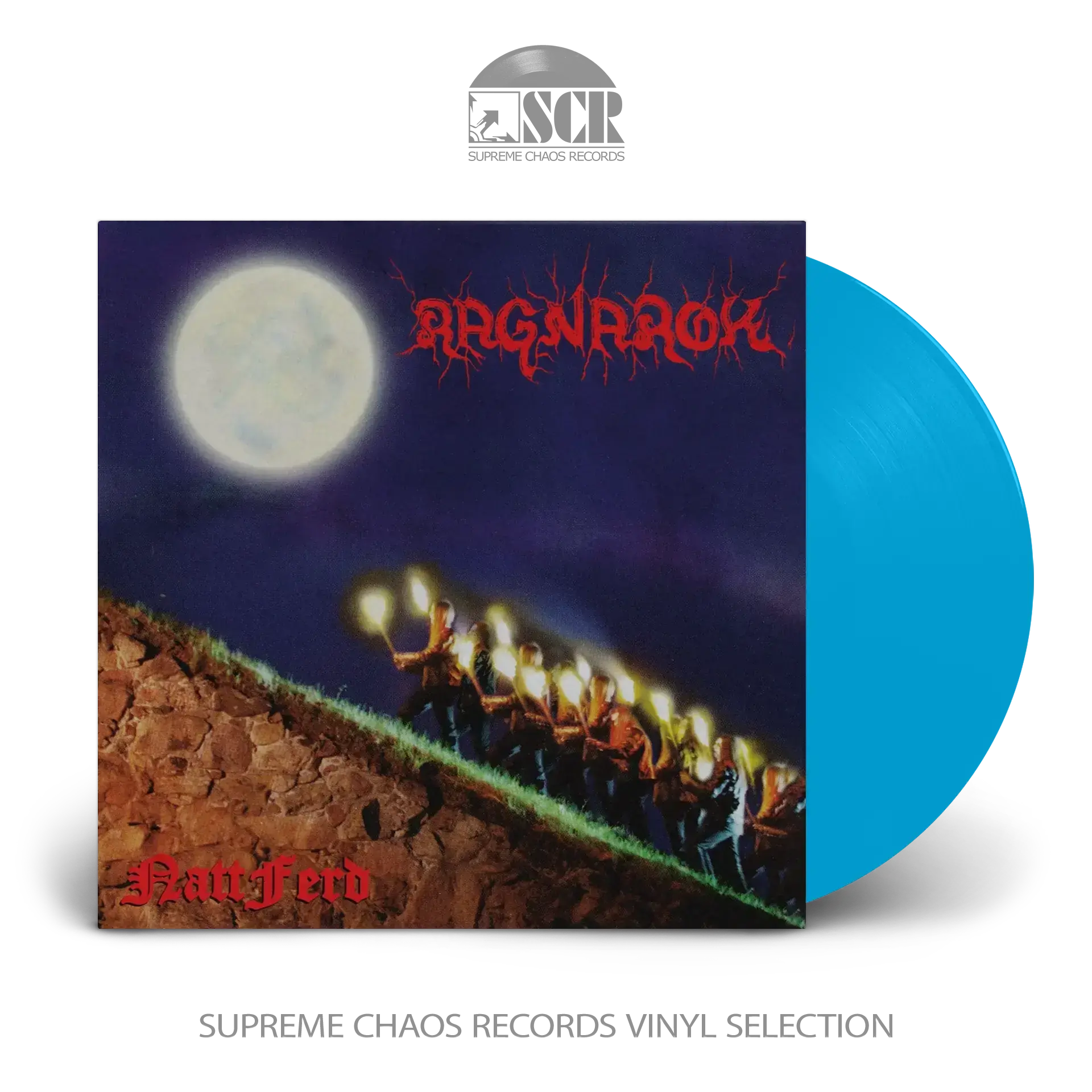 RAGNAROK · Nattferd | BLUE LP (Black Metal Vinyl)