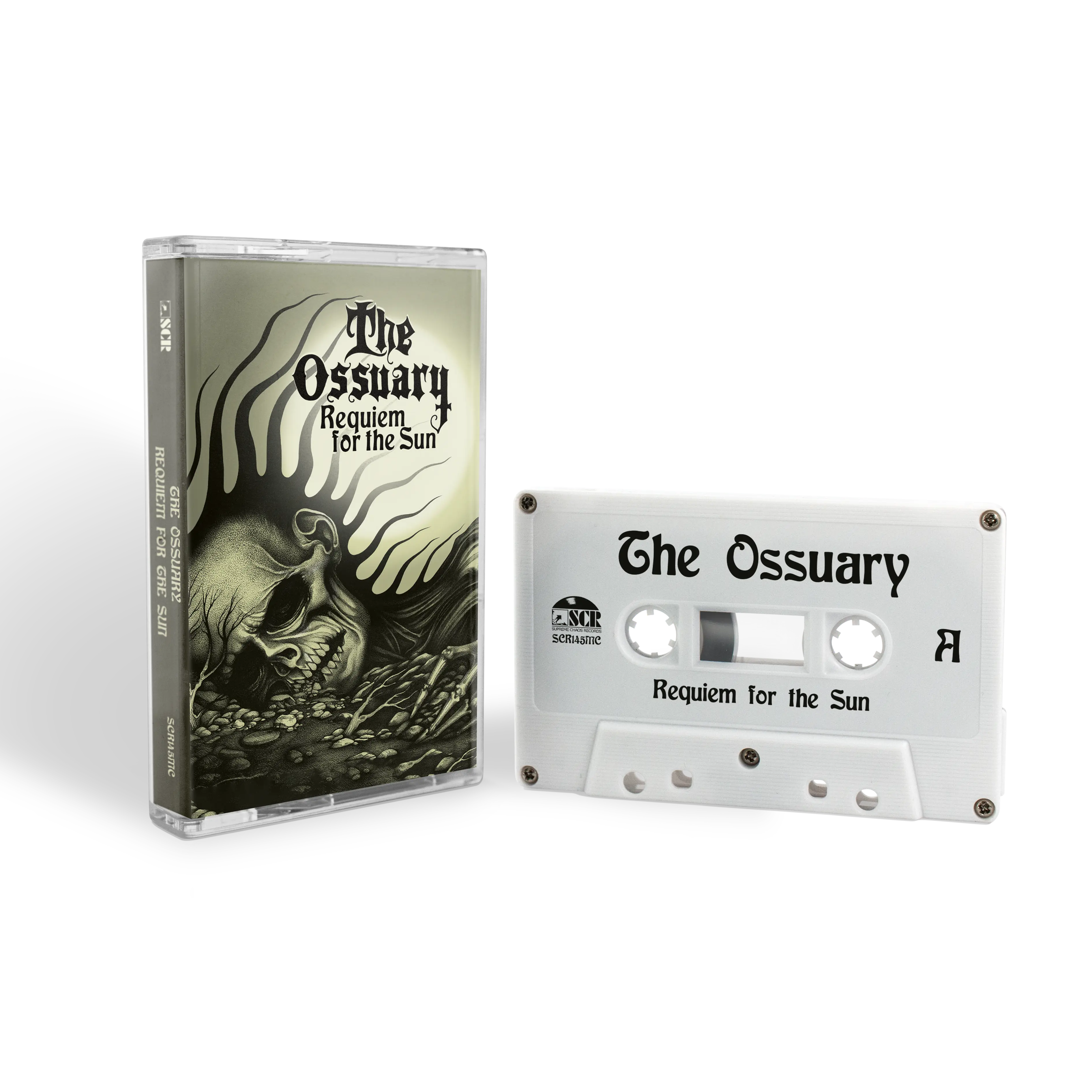 THE OSSUARY - Requiem For The Sun · WOODEN LP+MC+CD BOX 2