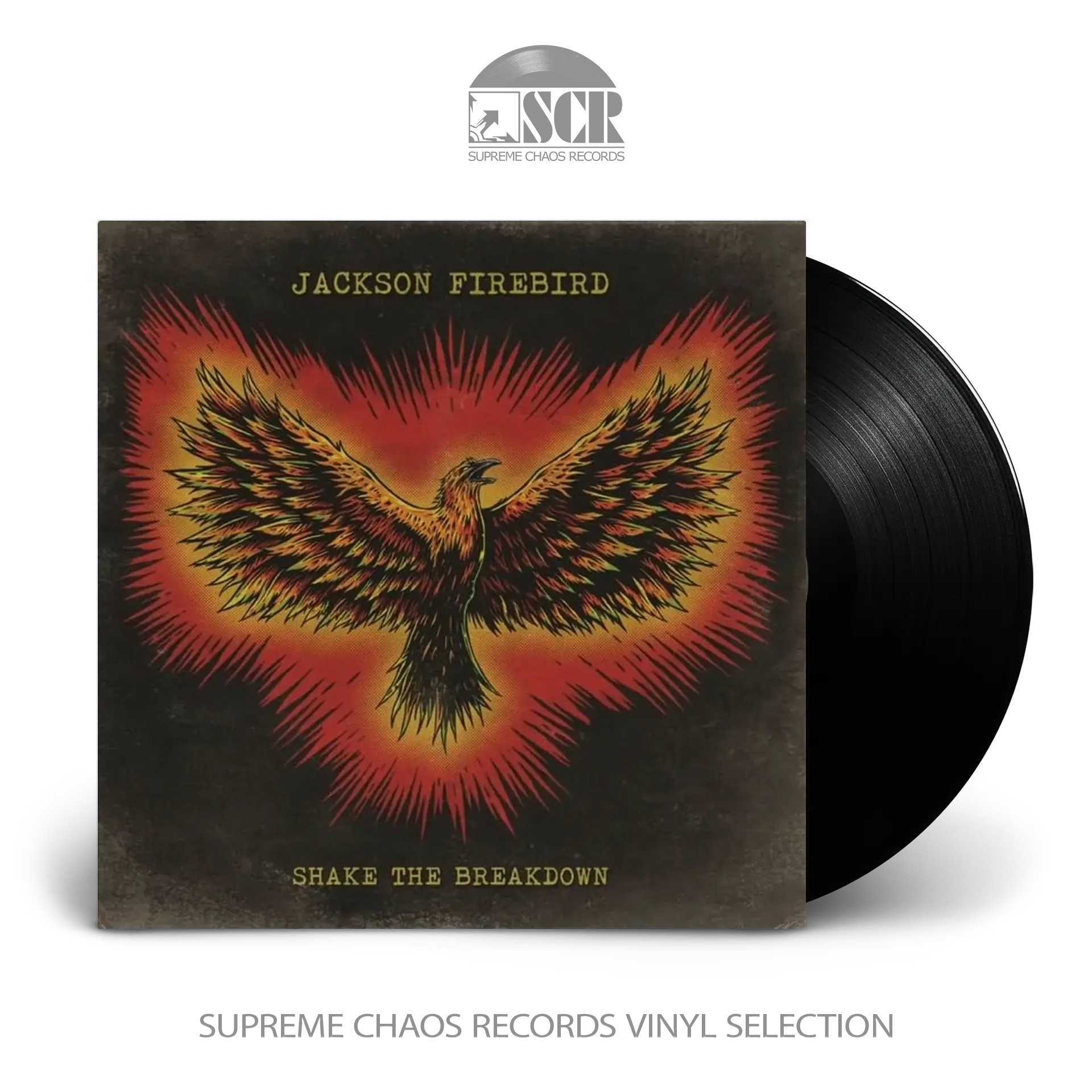 JACKSON FIREBIRD · Shake The Breakdown | BLACK LP (Hard Rock Vinyl)