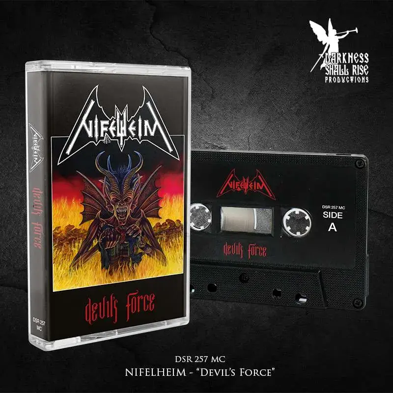 NIFELHEIM - Devil's Force · BLACK TAPE (Black Metal Tapes)