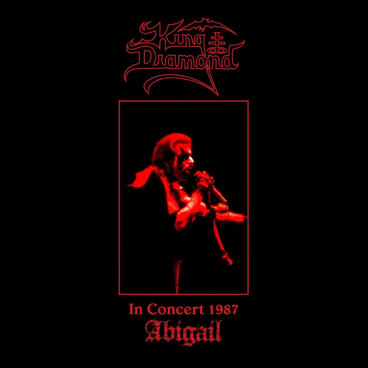 KING DIAMOND · In Concert 1987 - Abigail | WHITE LP (Heavy Metal Vinyl) · Picture 1