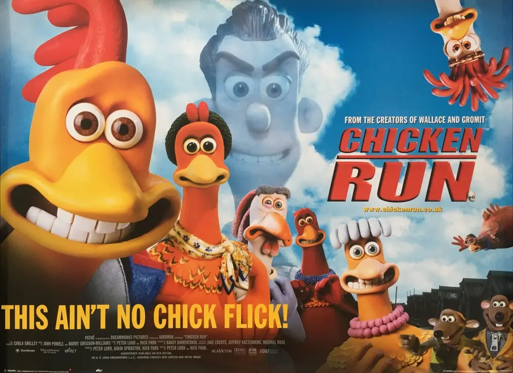 CHICKEN RUN - Film poster · FPO791 POSTER