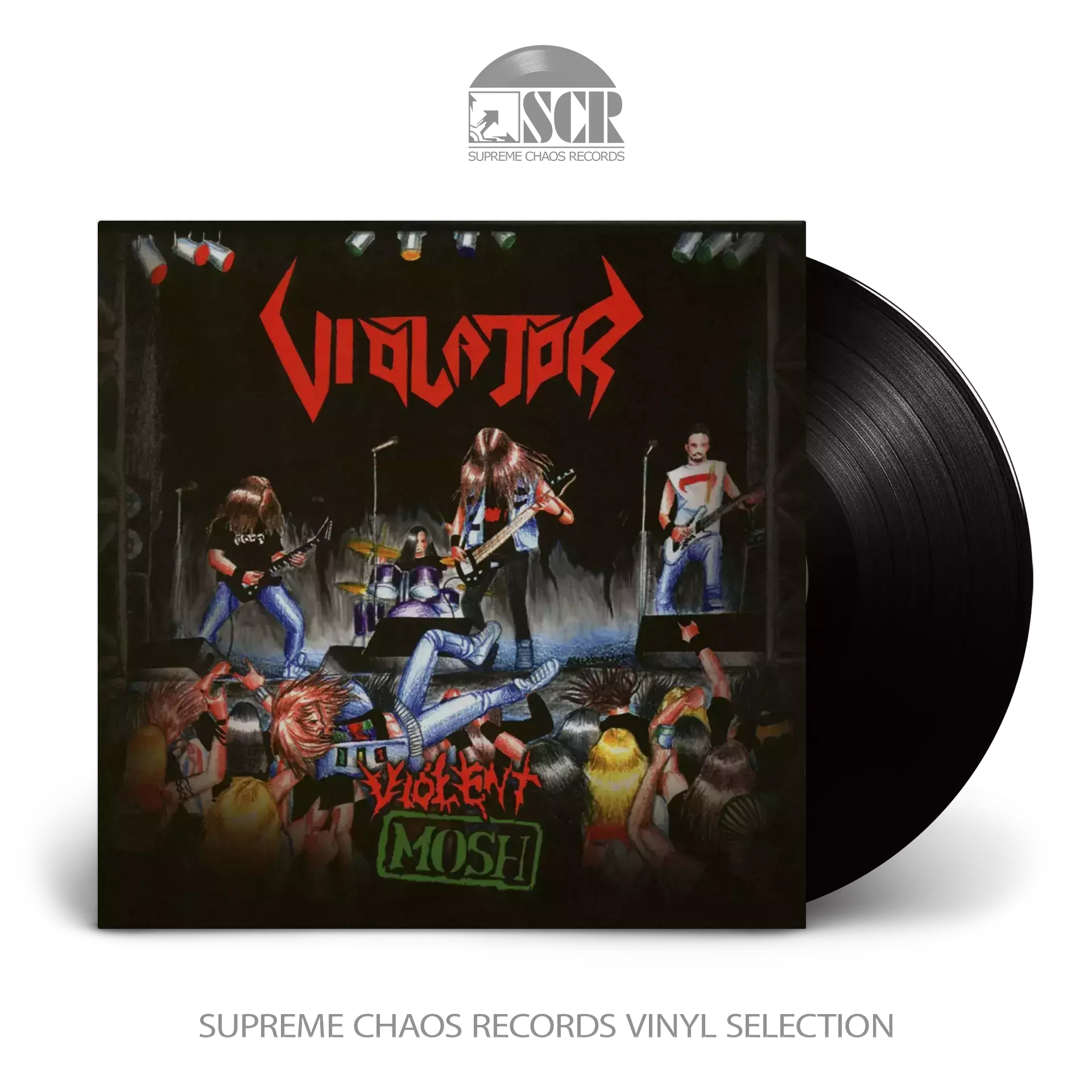 VIOLATOR - Violent Mosh · BLACK LP VIOLATOR - Violent Mosh · BLACK LP (Thrash Metal Vinyl)