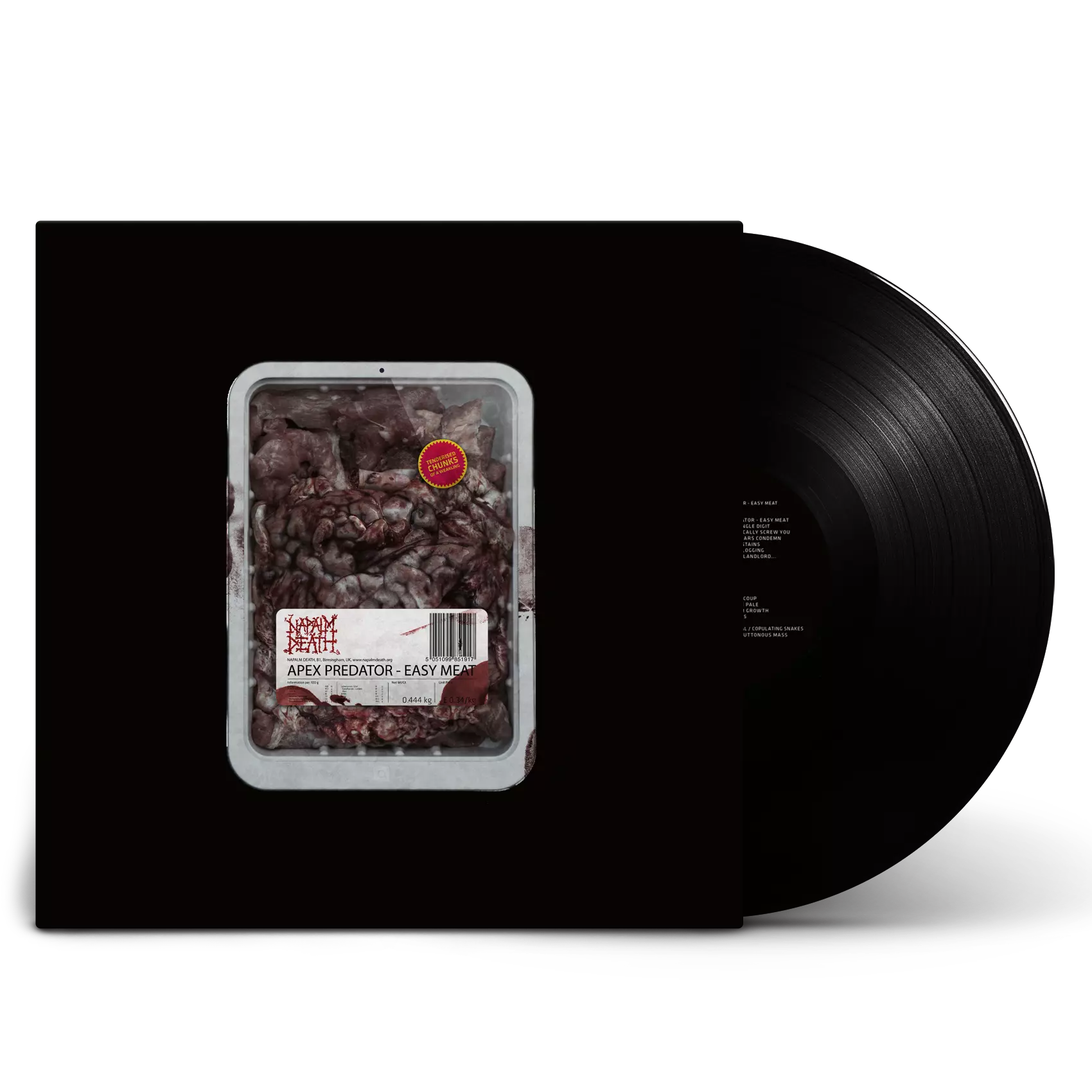NAPALM DEATH - Apex Predator - Easy Meat [BLACK LP]