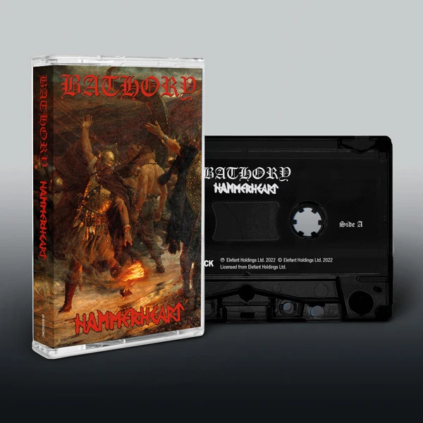 BATHORY · Hammerheart | BLACK TAPE (Black Metal Tapes)