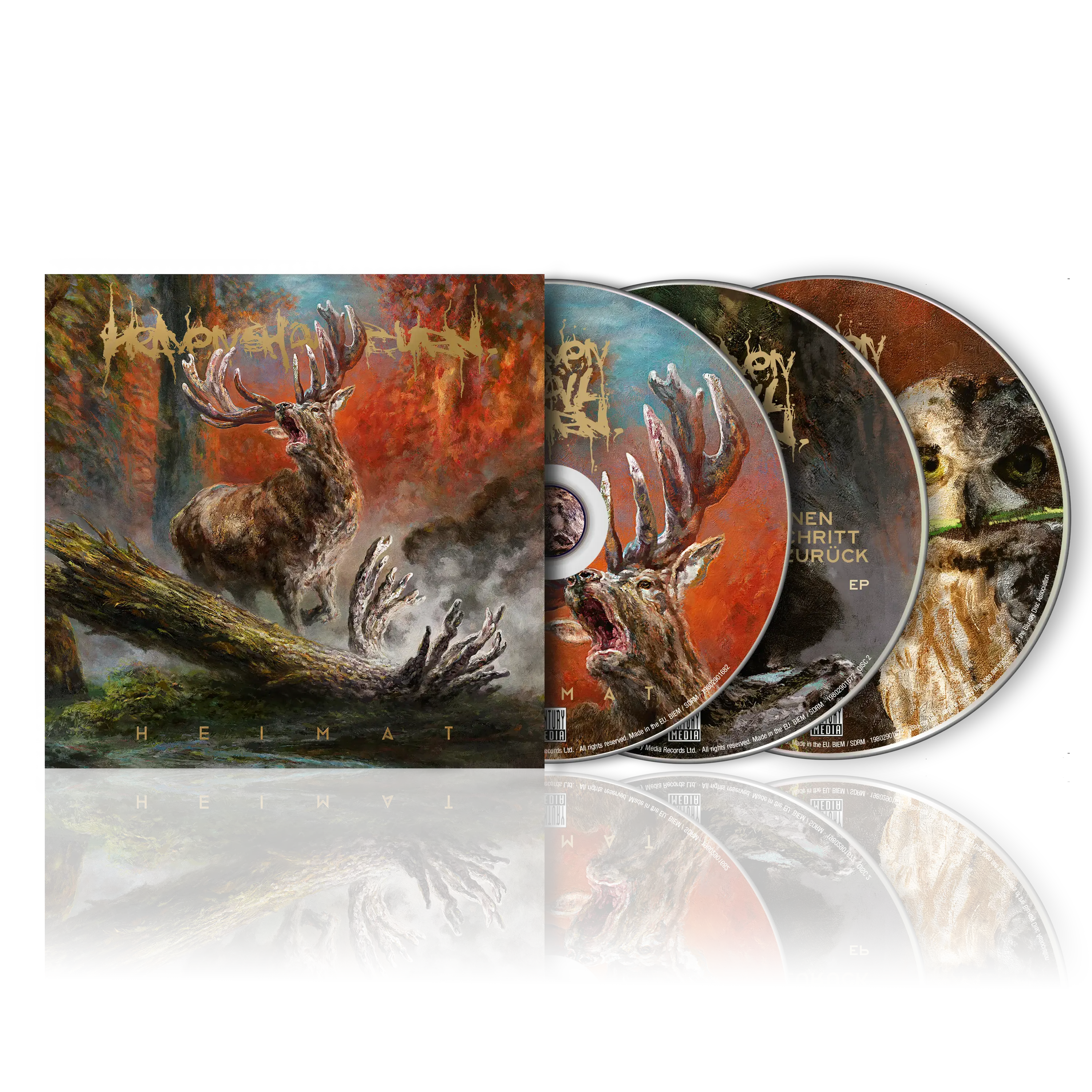 HEAVEN SHALL BURN - Heimat · DELUXE MEDIABOOK 2CD+BLURAY