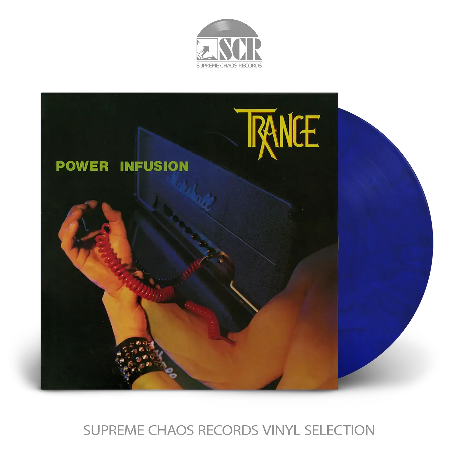 TRANCE · Power Infusion | BLUE/BLACK MARBLED LP TRANCE · Power Infusion | BLUE/BLACK MARBLED LP (Heavy Metal Vinyl)