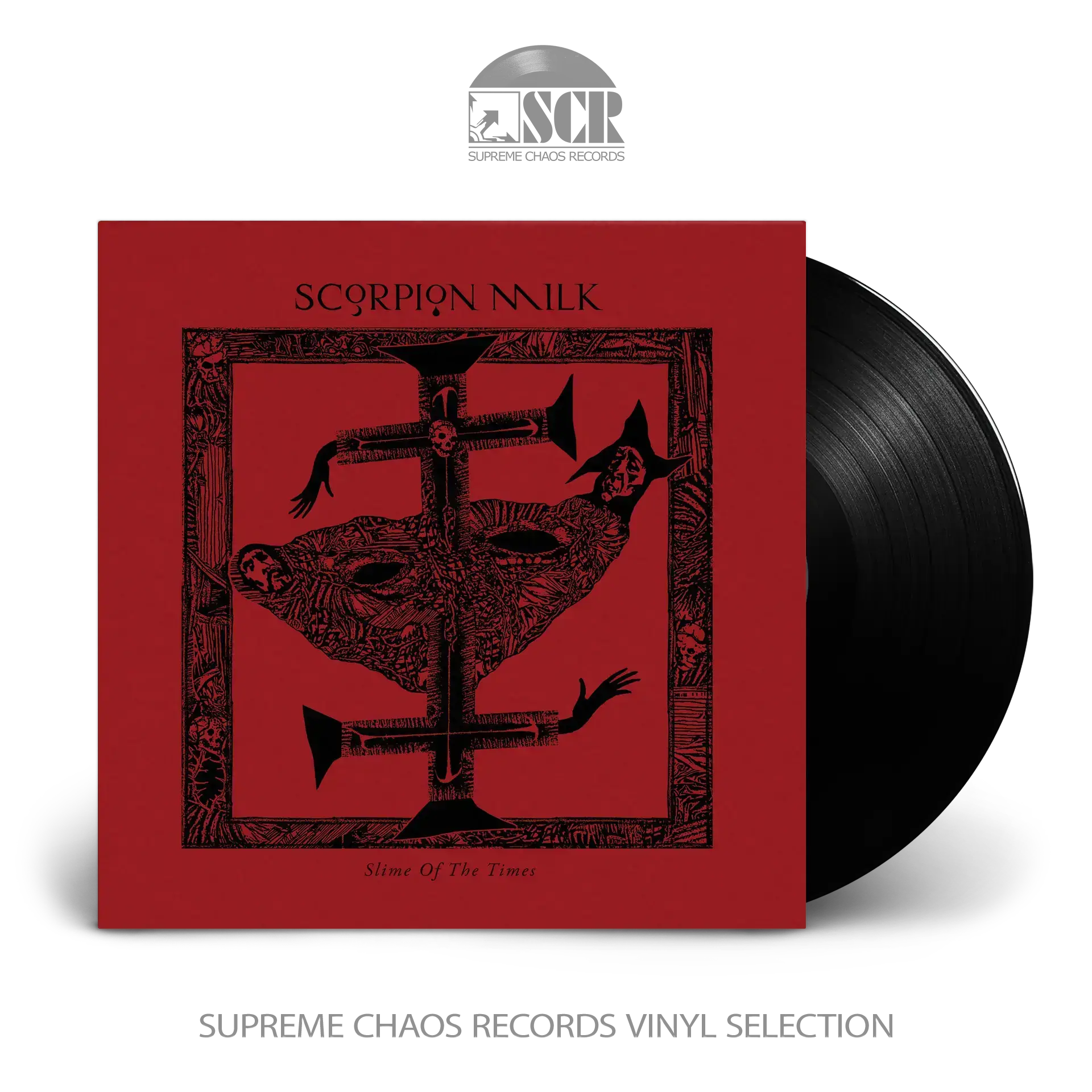 SCORPION MILK · Slime Of The Times | BLACK LP SCORPION MILK · Slime Of The Times | BLACK LP (Post Punk/Hard Rock Vinyl)