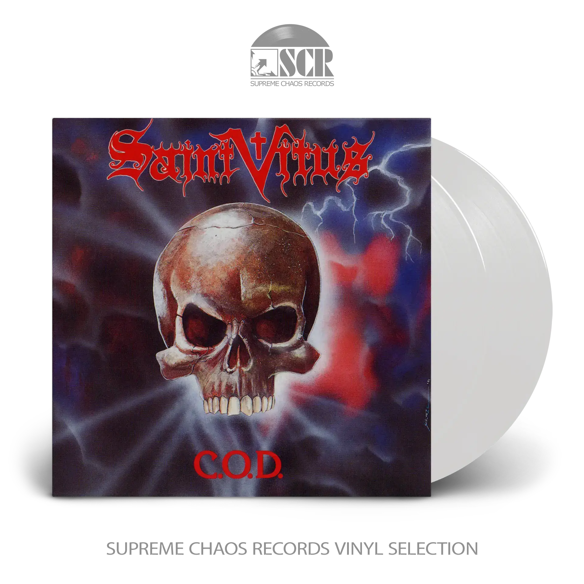 SAINT VITUS - C.O.D. (Re-Issue 2013) · WHITE 2LP SAINT VITUS - C.O.D. (Re-Issue 2013) · WHITE 2LP (Doom Metal Vinyl)