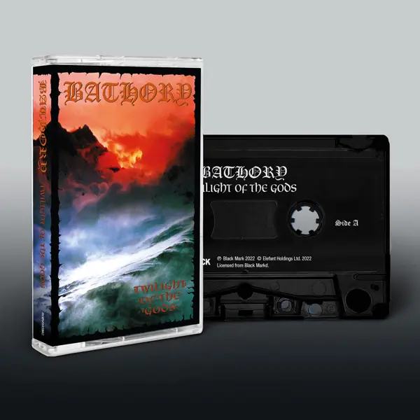 BATHORY - Twilight Of The Gods · TAPE CASS