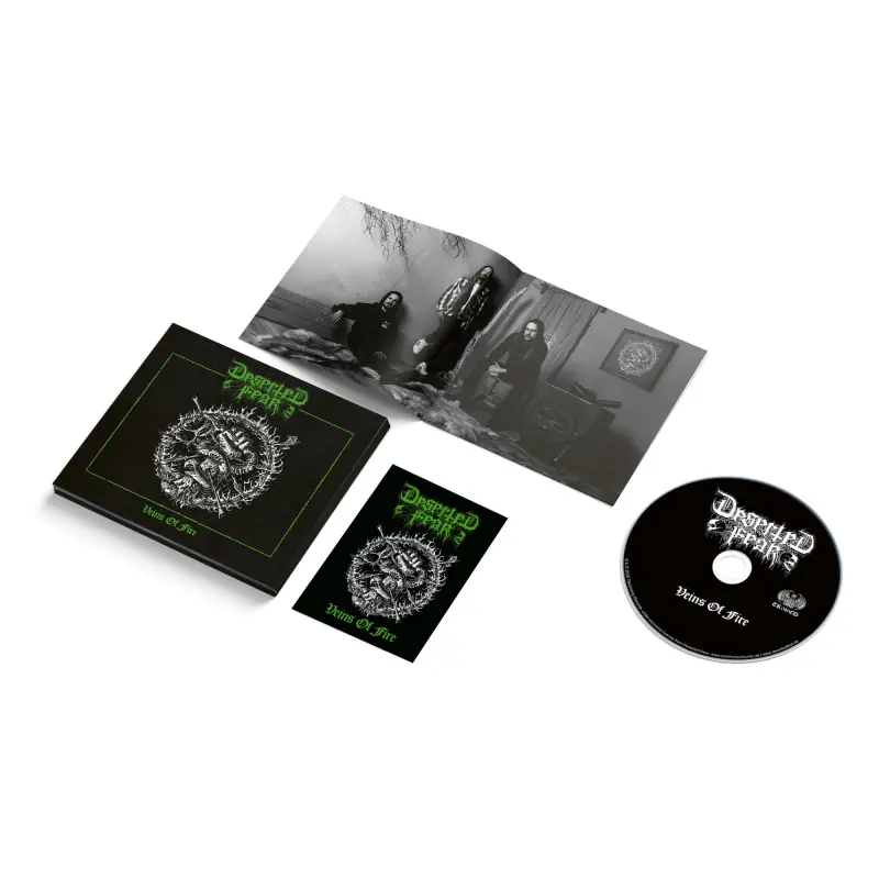 DESERTED FEAR - Veins Of Fire · DIGIPAK CD (Death Metal CDs) · Picture 1