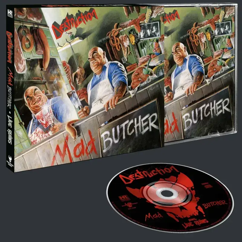 DESTRUCTION - Mad Butcher / Live Ruins · SLIPCASE CD (Thrash Metal CDs) · Picture 2