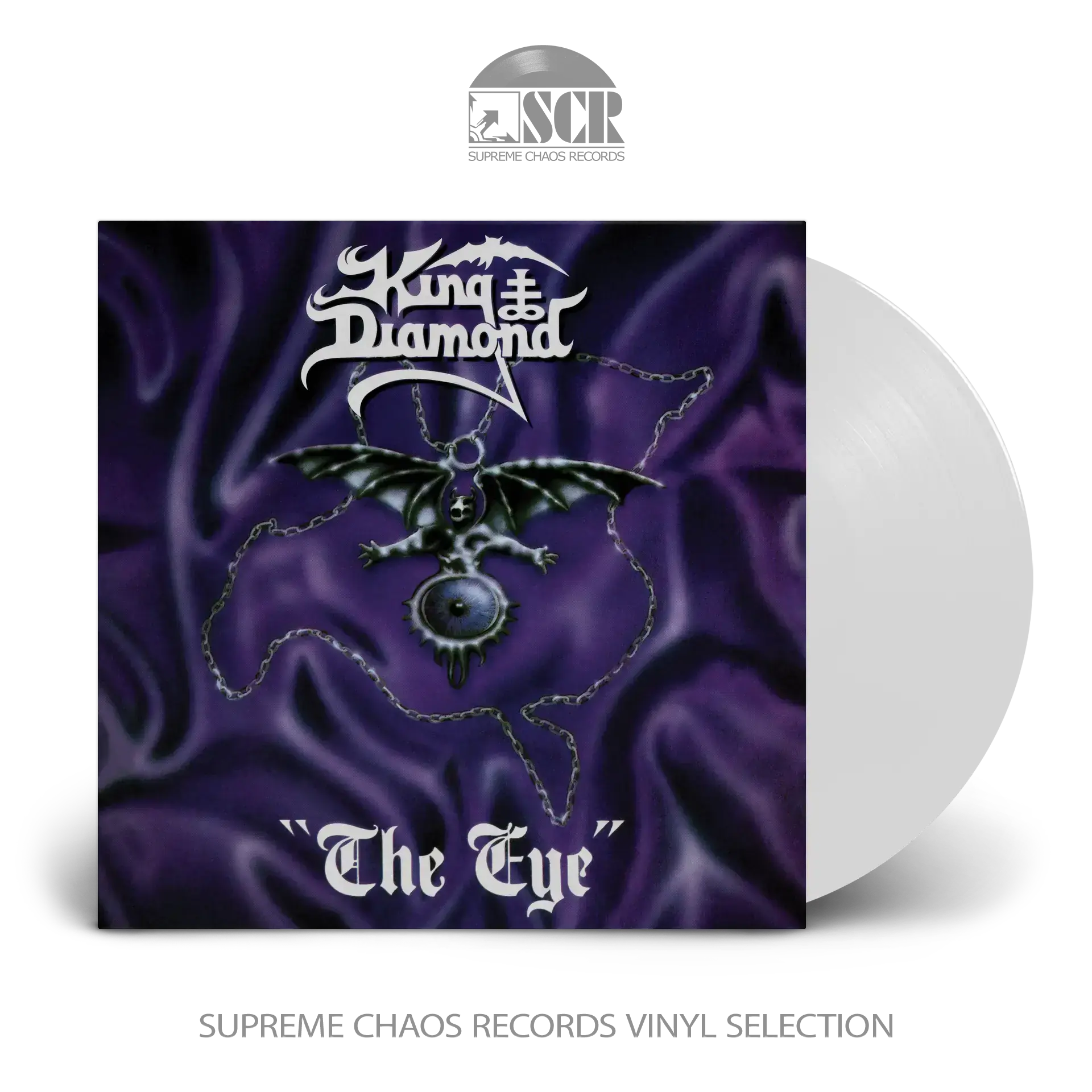 KING DIAMOND · The Eye | WHITE LP KING DIAMOND · The Eye | WHITE LP (Heavy Metal Vinyl)