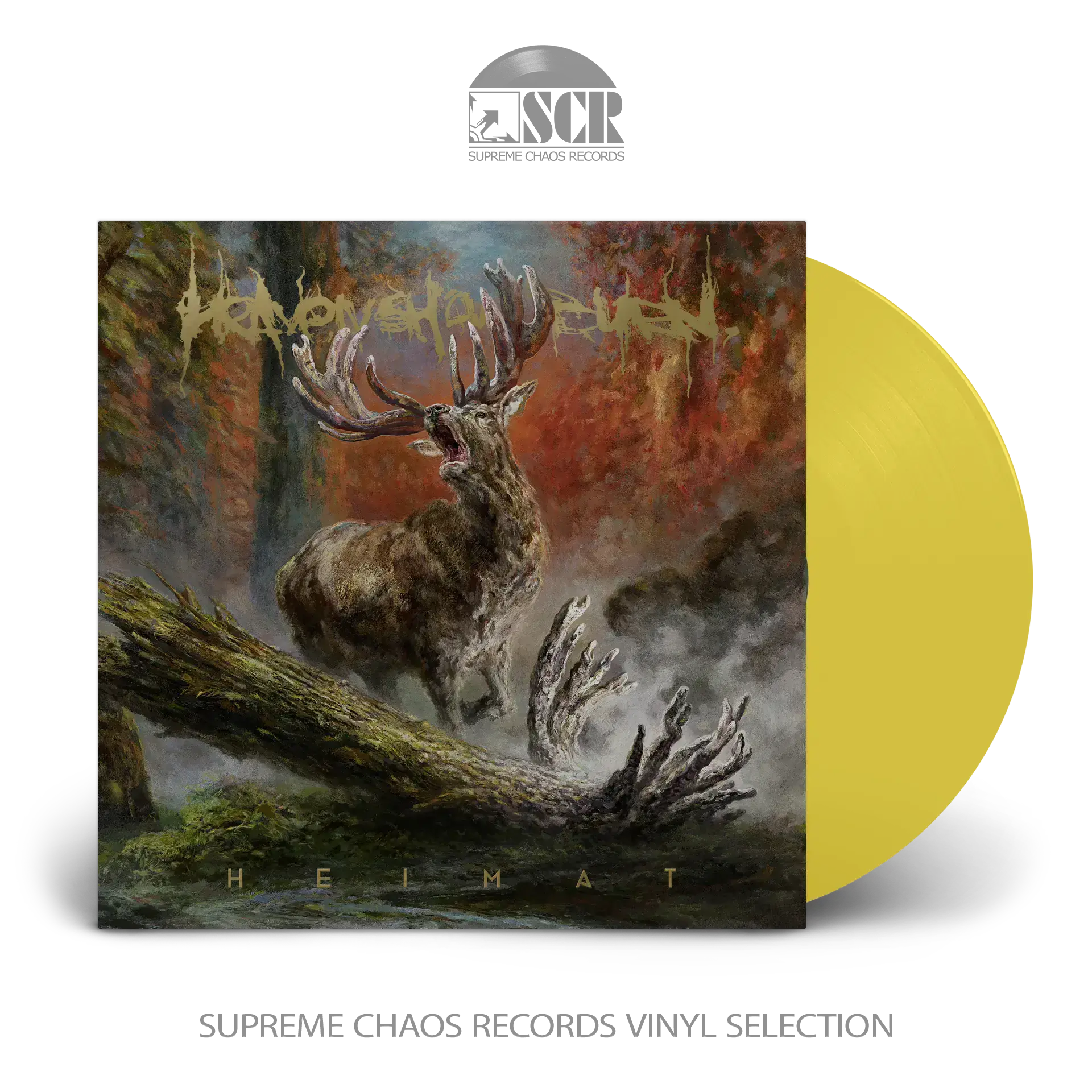 HEAVEN SHALL BURN · Heimat | SUN YELLOW LP HEAVEN SHALL BURN · Heimat | SUN YELLOW LP (Hardcore/Metalcore Vinyl)