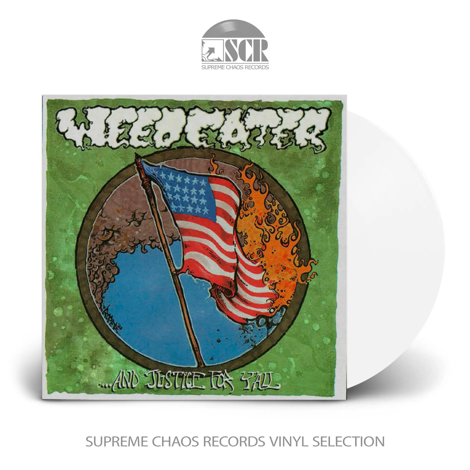 WEEDEATER · ...And Justice For Y'All | WHITE LP WEEDEATER · ...And Justice For Y'All | WHITE LP (Stoner Rock Vinyl)