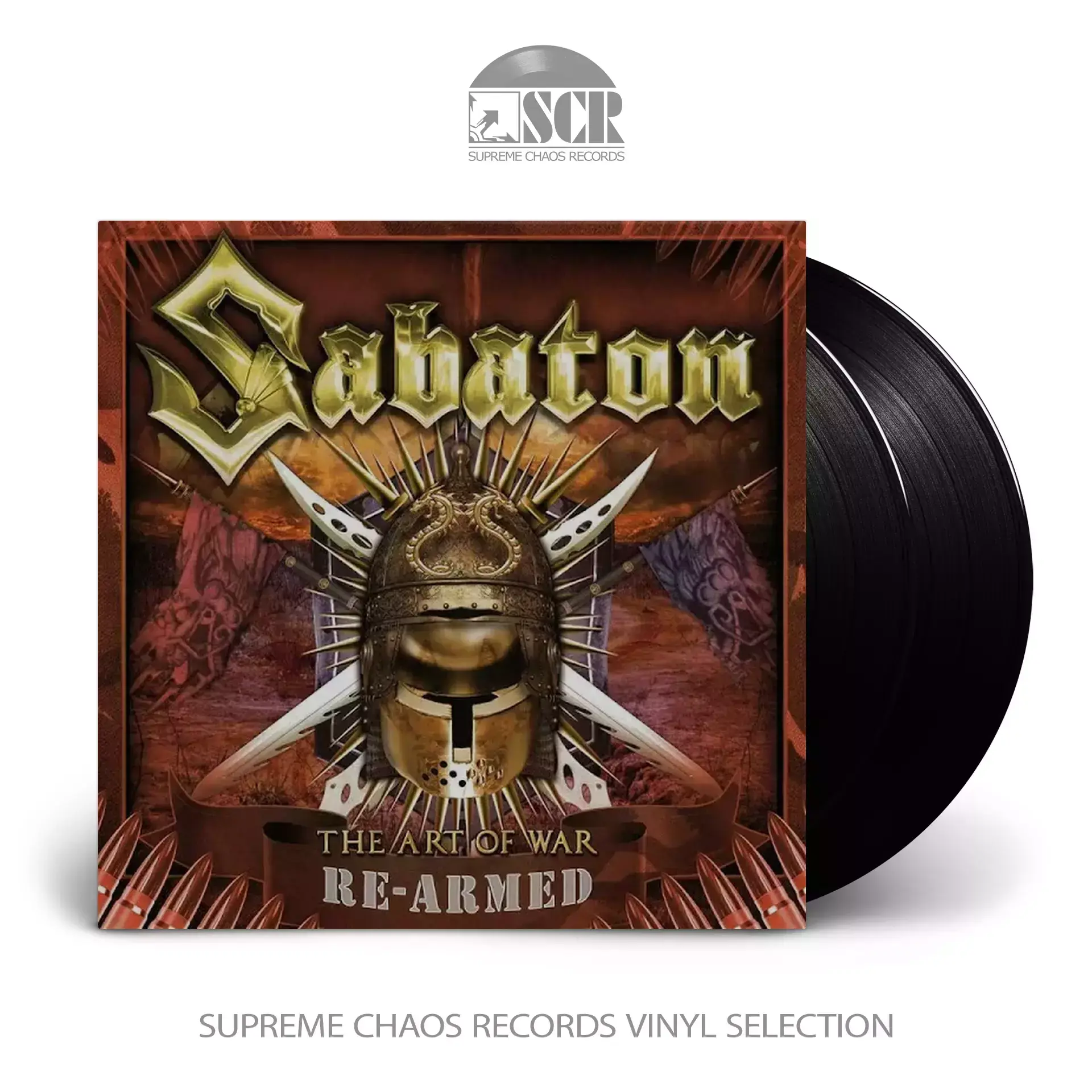 SABATON · The Art Of War RE-ARMED | BLACK DLP SABATON · The Art Of War RE-ARMED | BLACK DLP (Heavy Metal Vinyl)