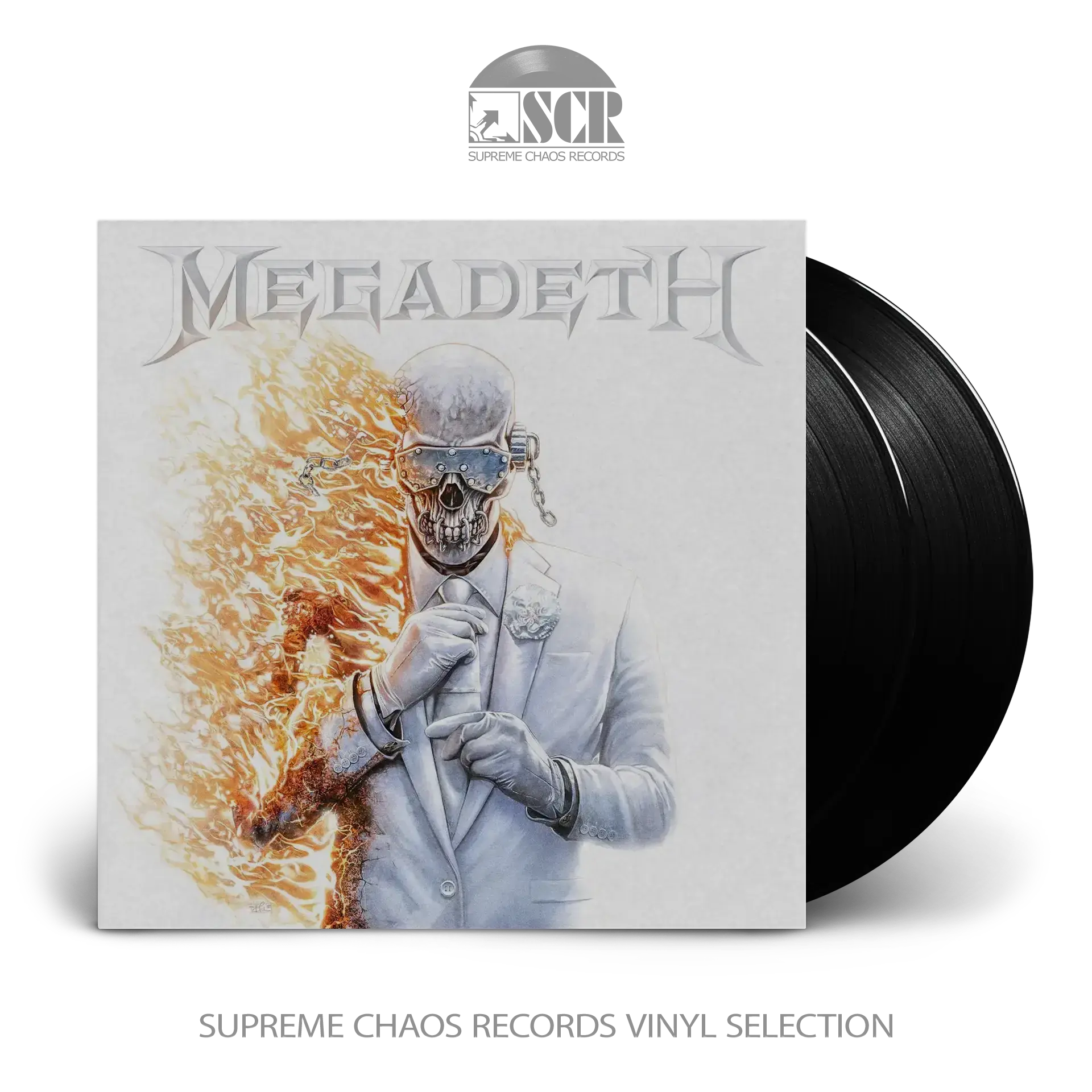 MEGADETH - Megadeth · BLACK 2LP (Thrash Metal/Heavy Metal Vinyl)