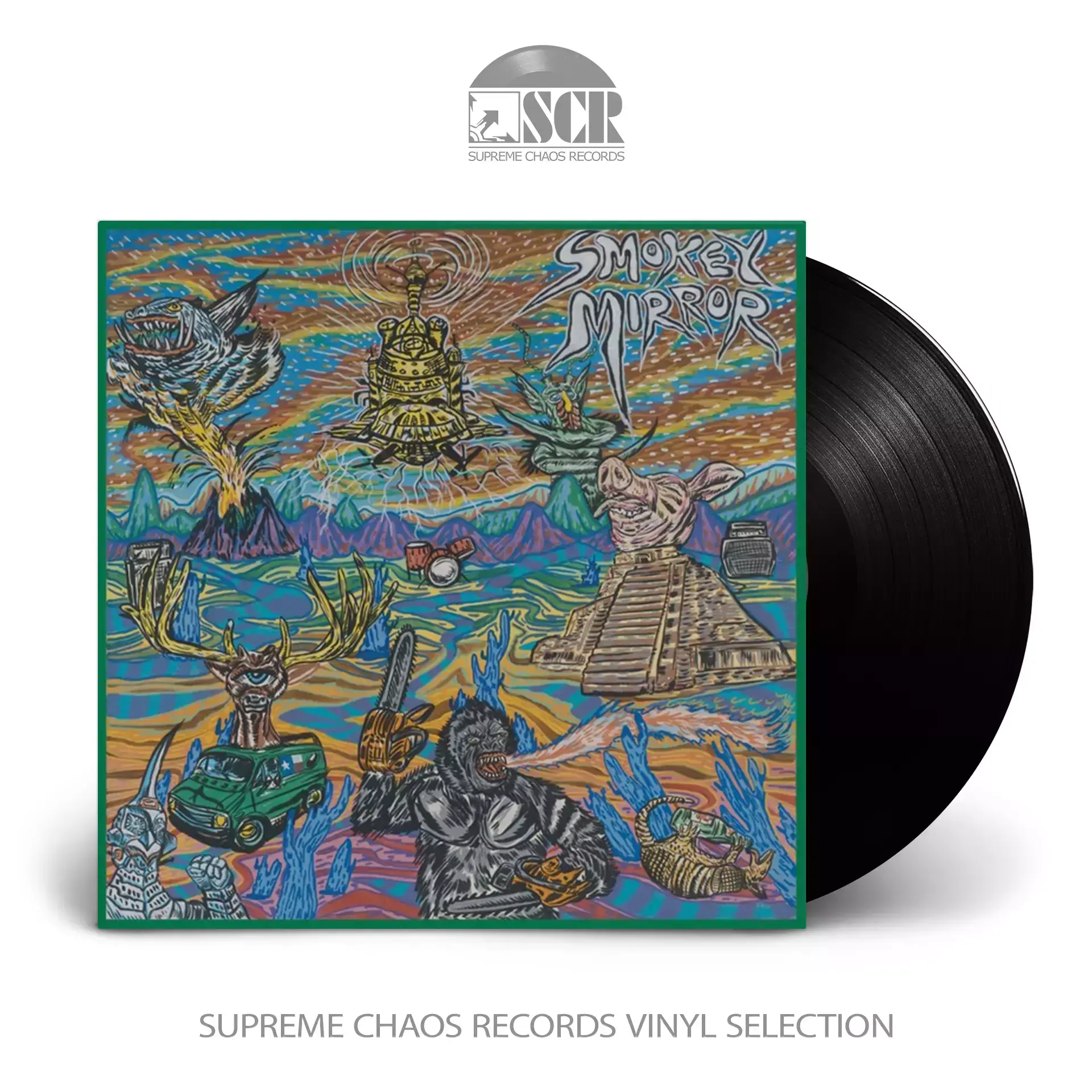 SMOKEY MIRROR · Smokey Mirror | BLACK LP SMOKEY MIRROR · Smokey Mirror | BLACK LP (Psychedelic Rock Vinyl)