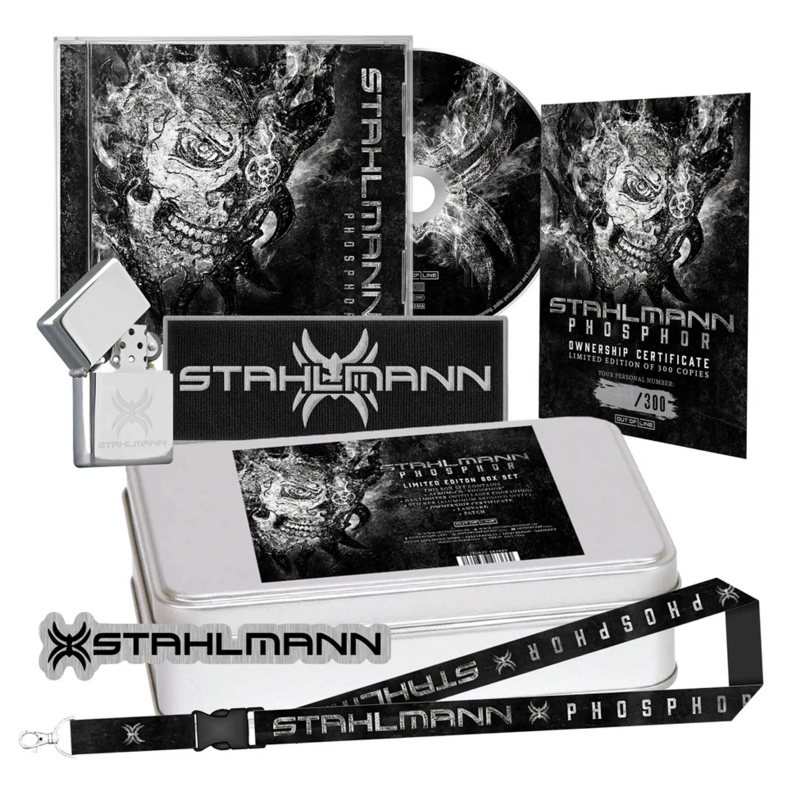STAHLMANN · Phosphor | LIMITED CD BOXSET STAHLMANN · Phosphor | LIMITED CD BOXSET (Alternative Metal CDs)