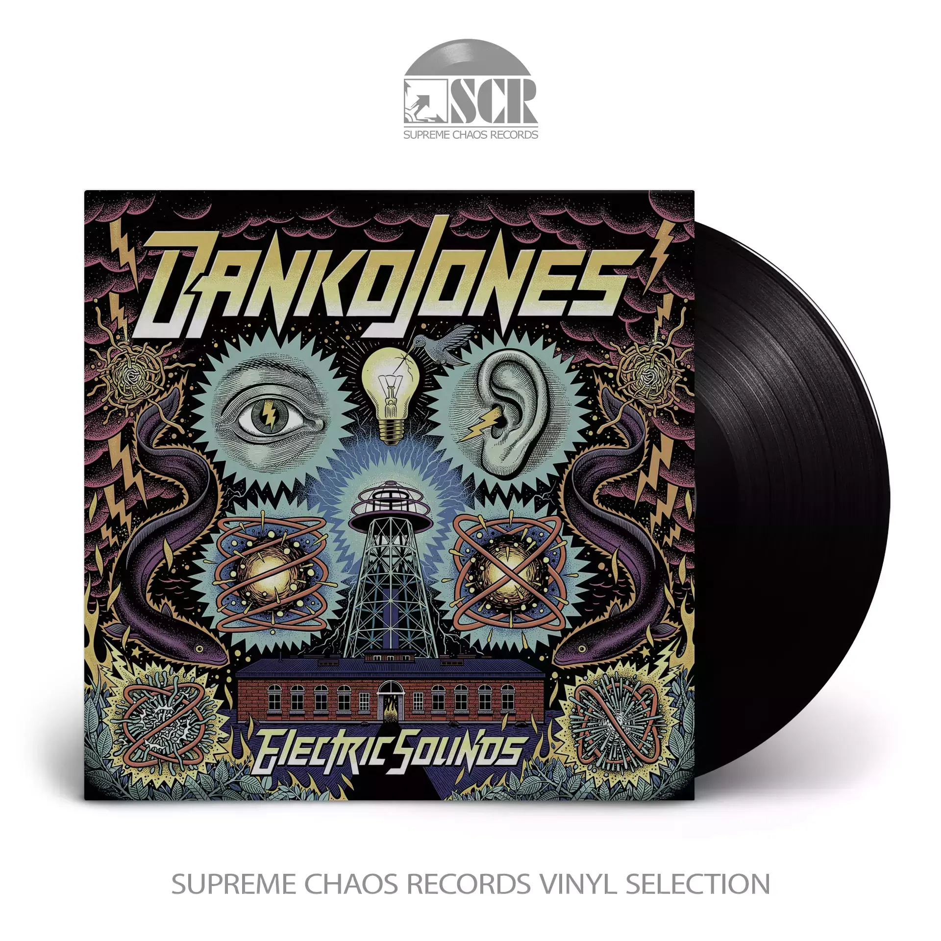 DANKO JONES · Electric Sounds | BLACK LP DANKO JONES · Electric Sounds | BLACK LP (Hard Rock Vinyl)