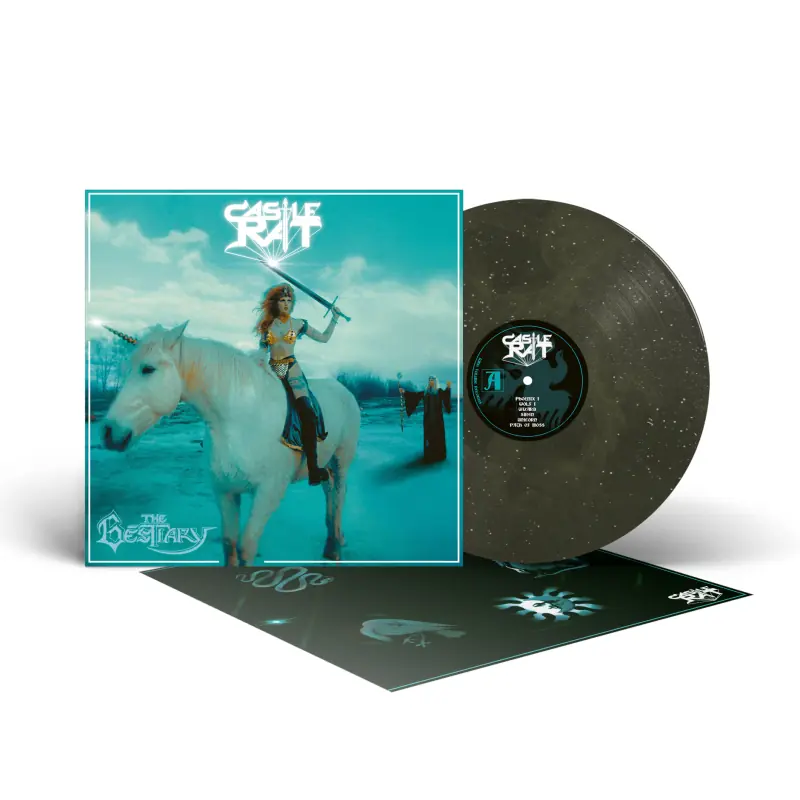 CASTLE RAT - The Bestiary · GREEN GLITTER LP (Heavy Metal/Epic Metal Vinyl)