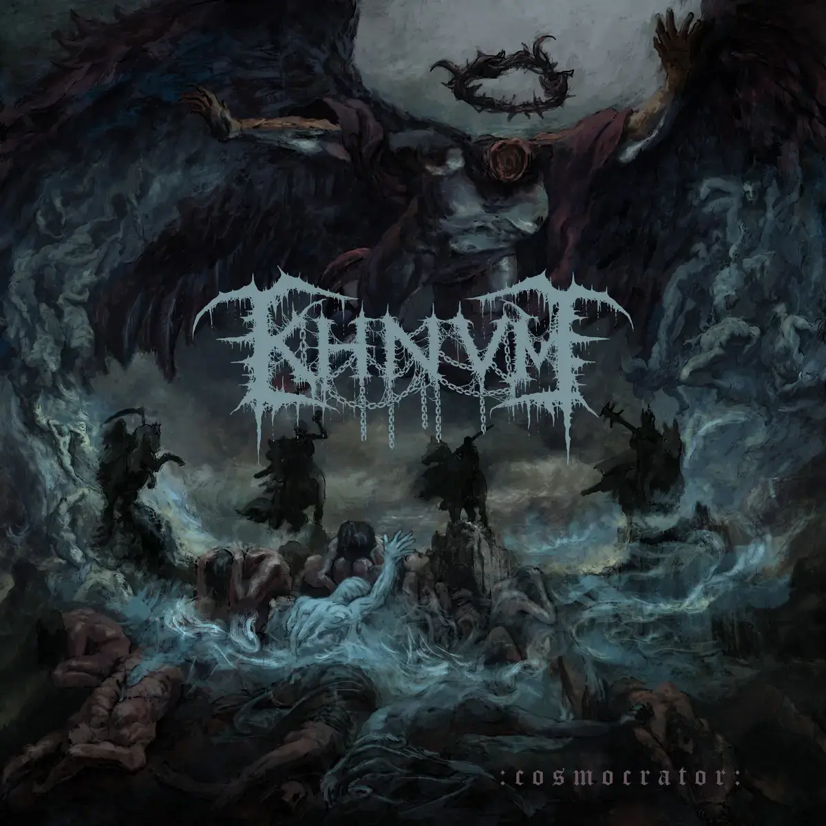 KHNVM - Cosmocrator · BLACK LP · Picture 1 KHNVM - Cosmocrator · BLACK LP (Death Metal Vinyl) · Picture 1