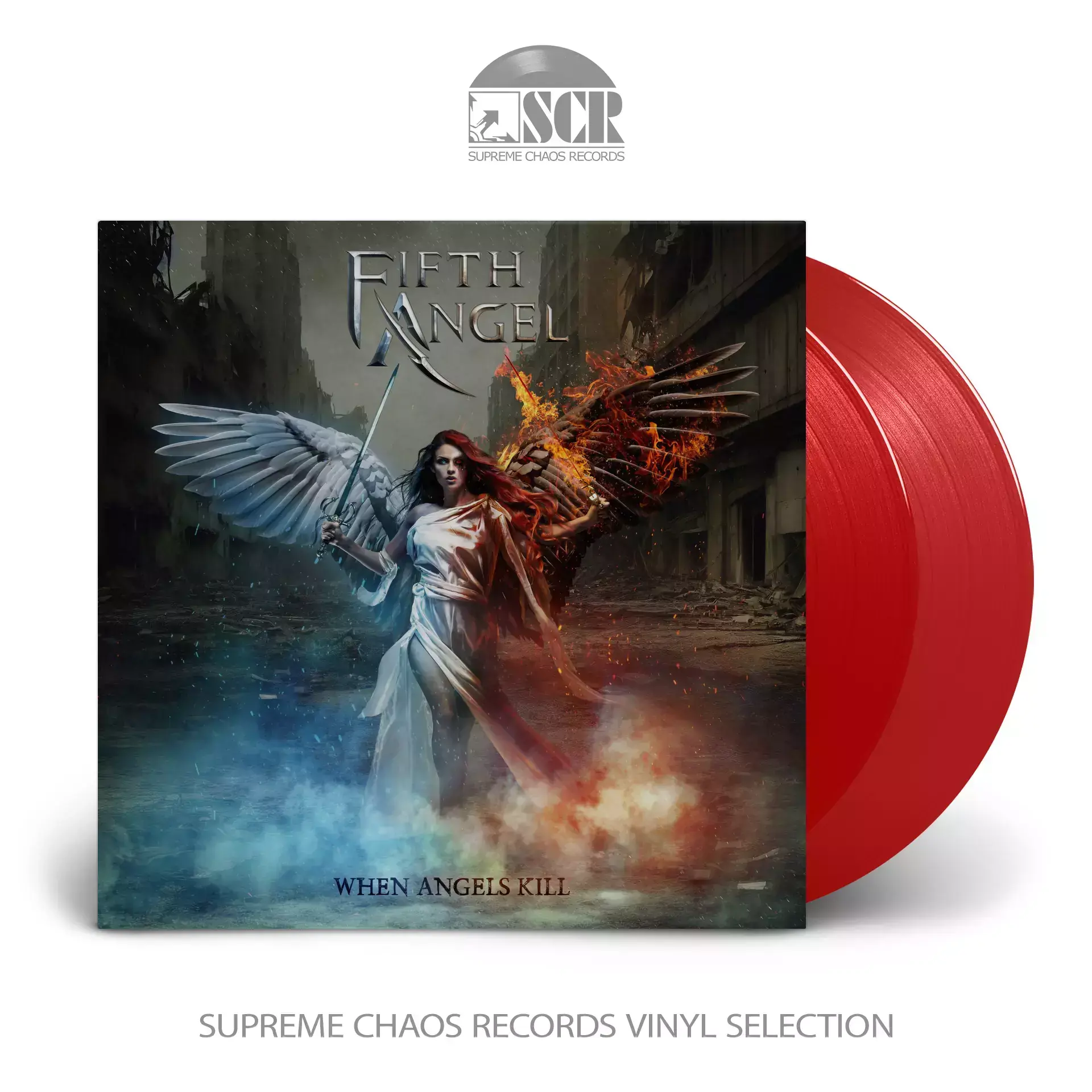 FIFTH ANGEL · When Angels Kill | TRANSPARENT RED DLP FIFTH ANGEL · When Angels Kill | TRANSPARENT RED DLP (Heavy Metal Vinyl)