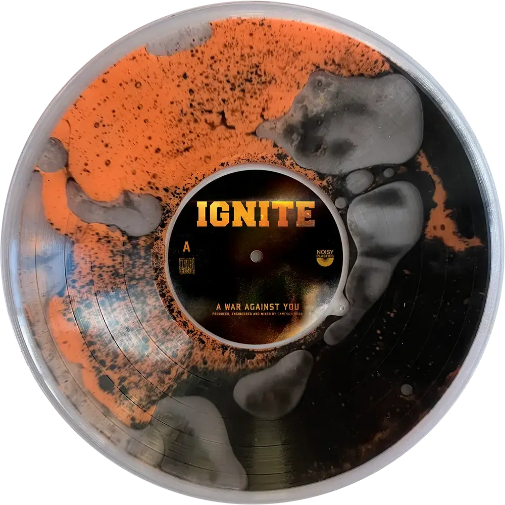 IGNITE · A War Against You | LIQUID FILLED LP · Picture 2 IGNITE · A War Against You | LIQUID FILLED LP (Hardcore Vinyl) · Picture 2