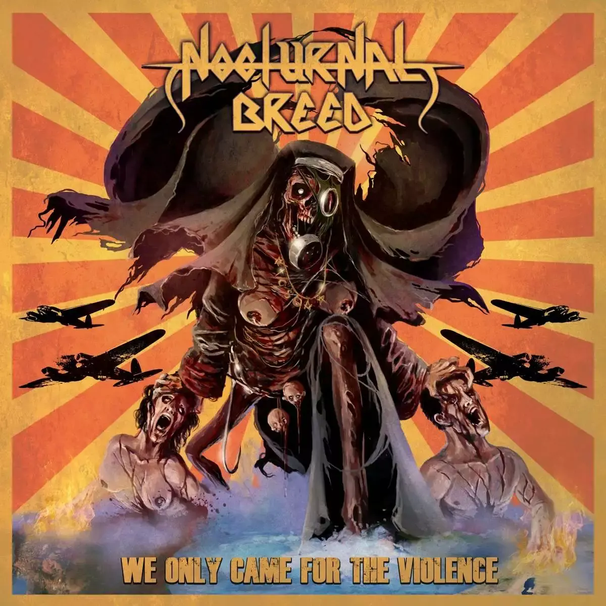 NOCTURNAL BREED · We Only Came For The Violence | A5 DIGIPAK CD NOCTURNAL BREED · We Only Came For The Violence | A5 DIGIPAK CD (Thrash Metal CDs)