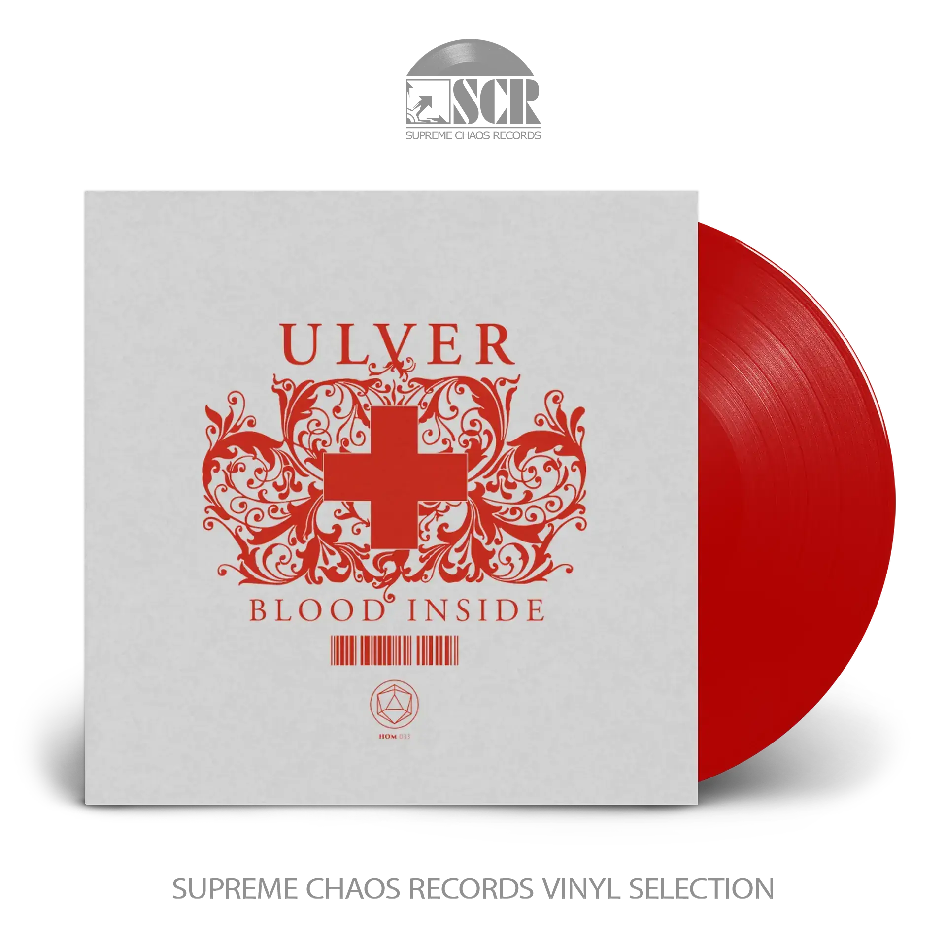 ULVER - Blood Inside · RED LP (Progressive Rock Vinyl)