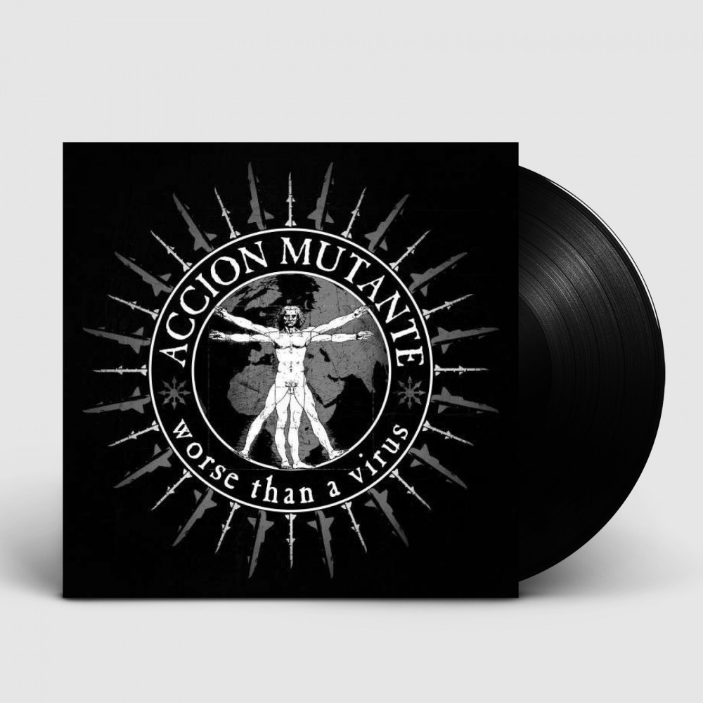 ACCION MUTANTE - Worse Than A Virus · BLACK LP ACCION MUTANTE - Worse Than A Virus · BLACK LP (Crust/Punk Vinyl)