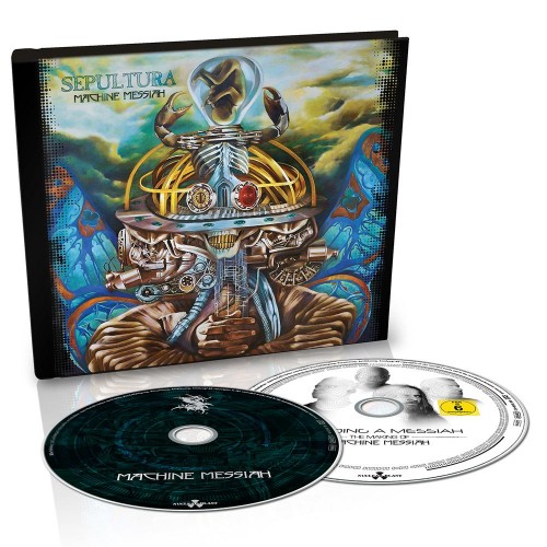 SEPULTURA - Machine Messiah · CD+DVD DIGIBOOK
