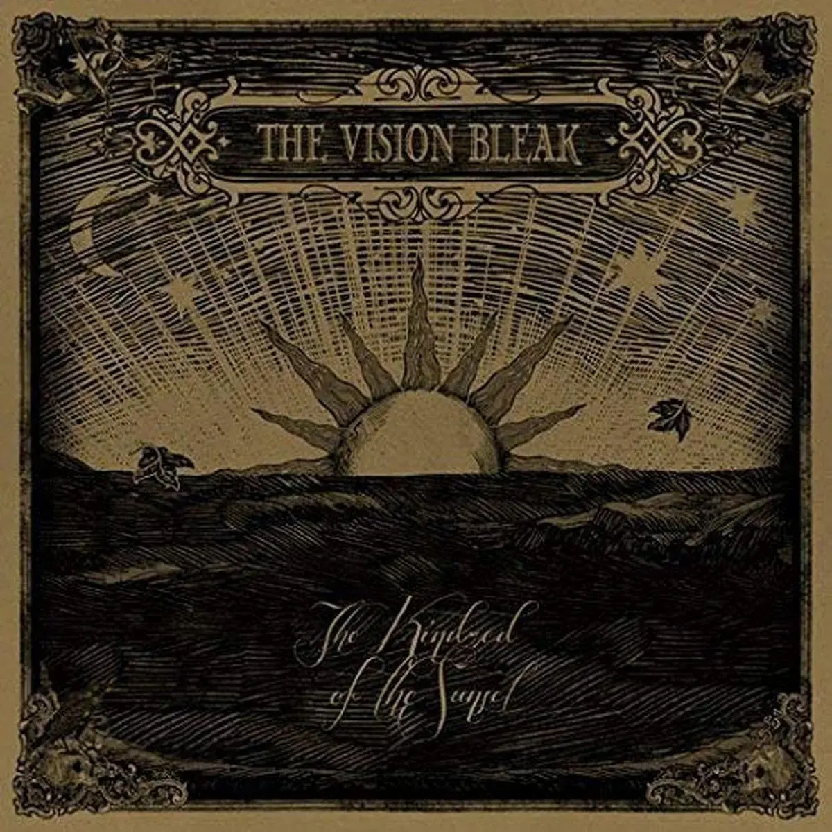 THE VISION BLEAK - The Kindred Of The Sunset · BLACK LP 1