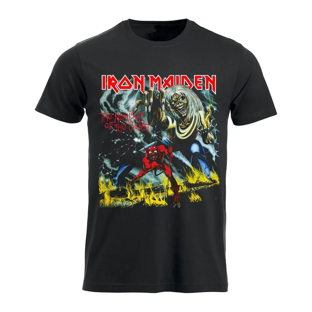 IRON MAIDEN · The Number Of The Beast | T-SHIRT (Heavy Metal Clothes)