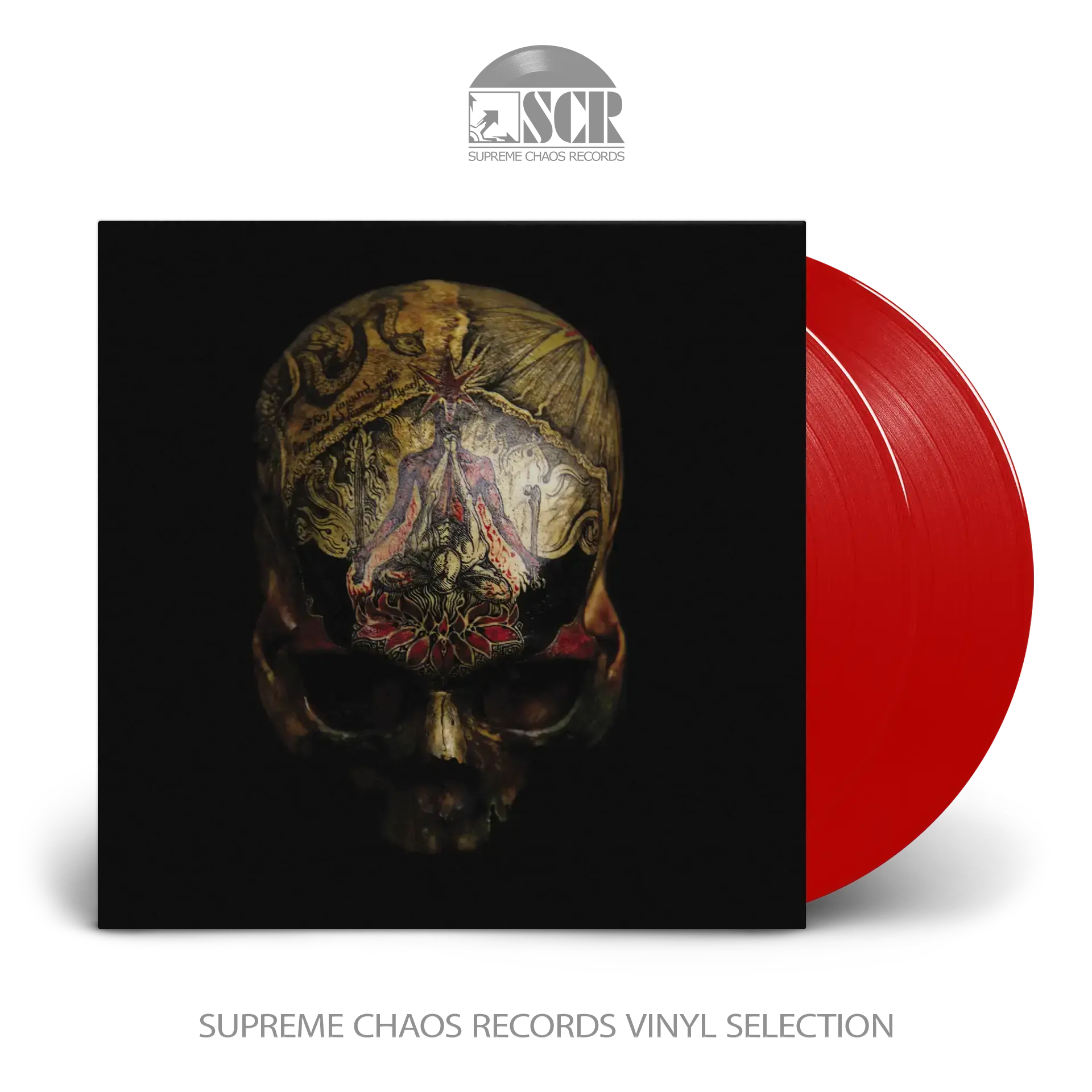 BLIGHT · Temple Of Wounds | RED 2LP (Black Metal Vinyl)