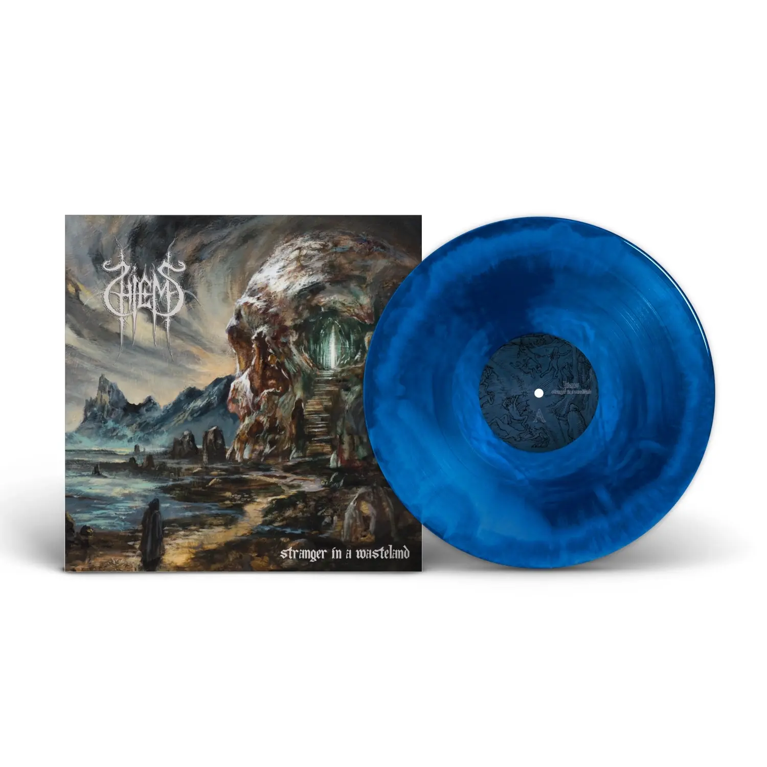 HIEMS · Stranger In A Wasteland | BLUE GALAXY LP HIEMS · Stranger In A Wasteland | BLUE GALAXY LP (Black Metal Vinyl)