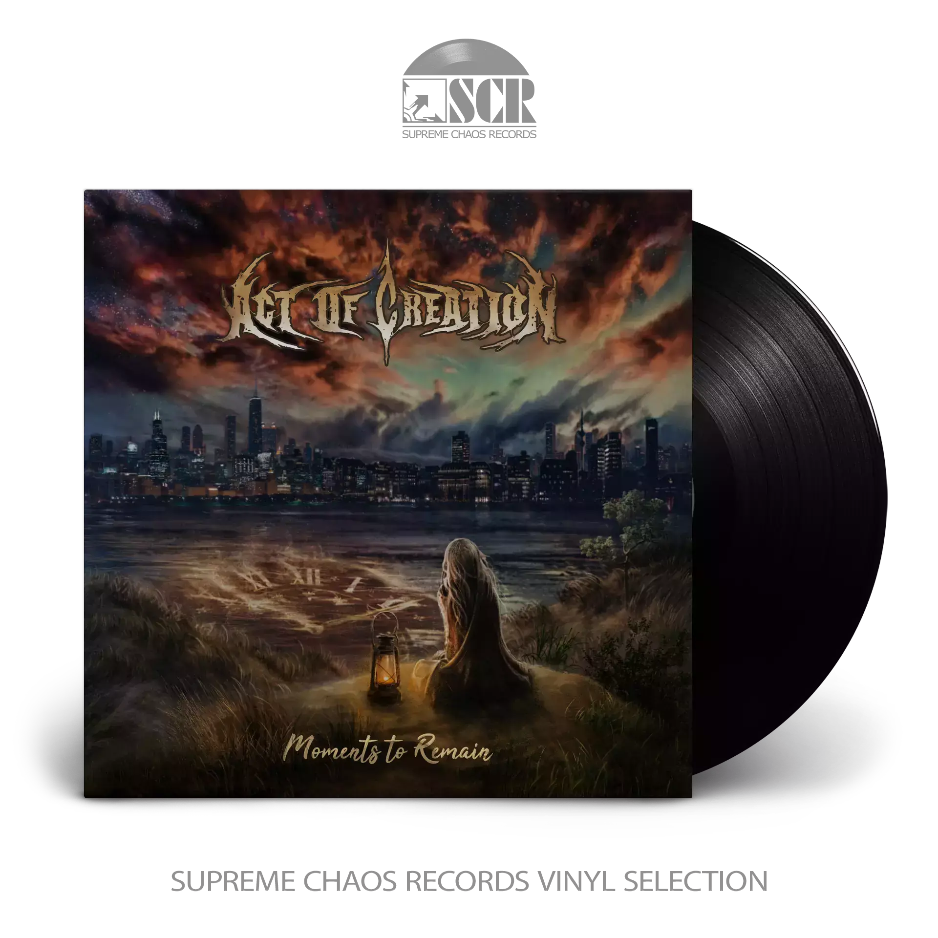 ACT OF CREATION · Moments To Remain | BLACK LP ACT OF CREATION · Moments To Remain | BLACK LP (Death Metal Vinyl)