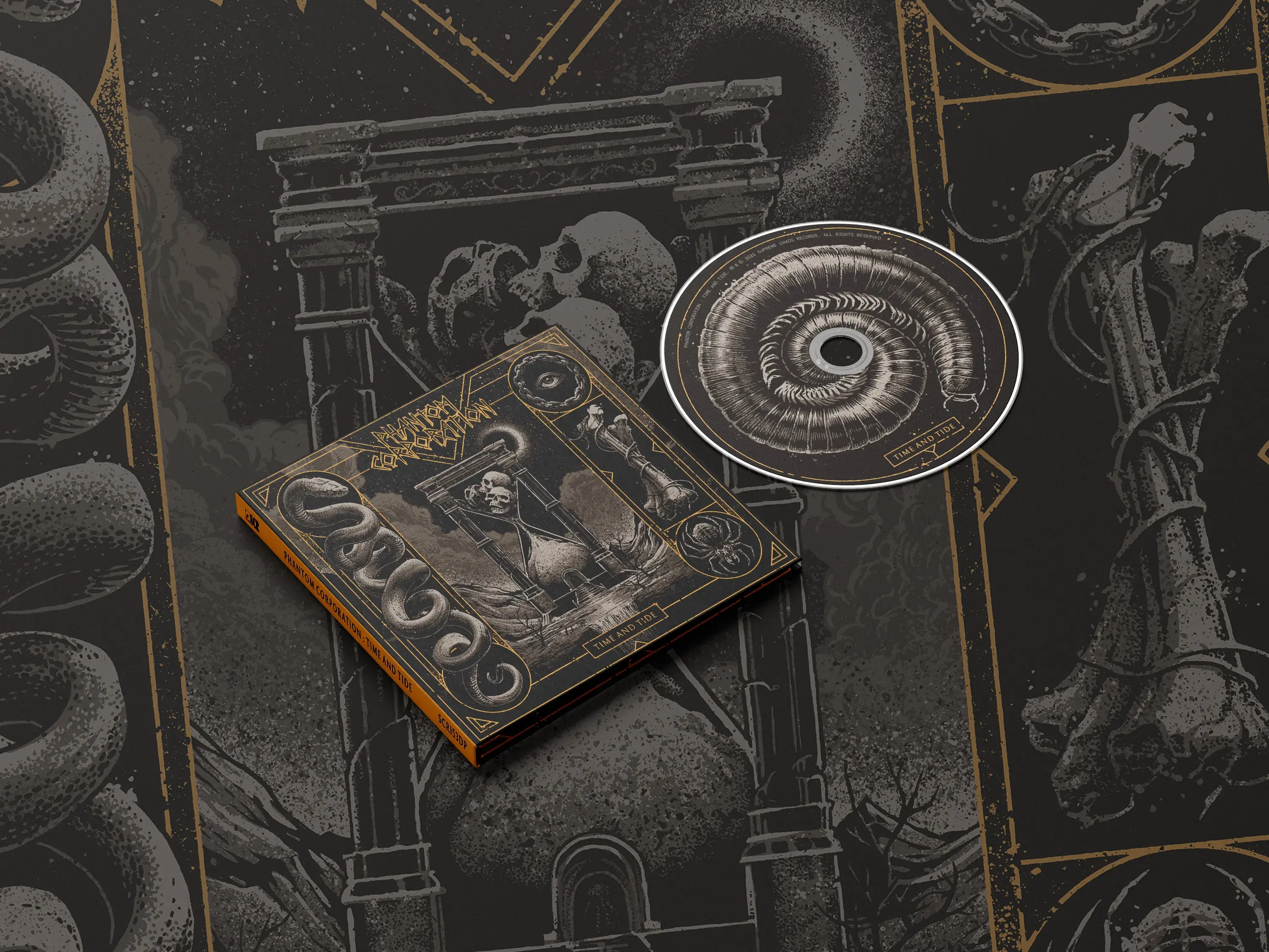PHANTOM CORPORATION · Time And Tide | DIGIPAK CD · Picture 2 PHANTOM CORPORATION · Time And Tide | DIGIPAK CD (Thrash Metal/D-Beat/Death Metal CDs) · Picture 2