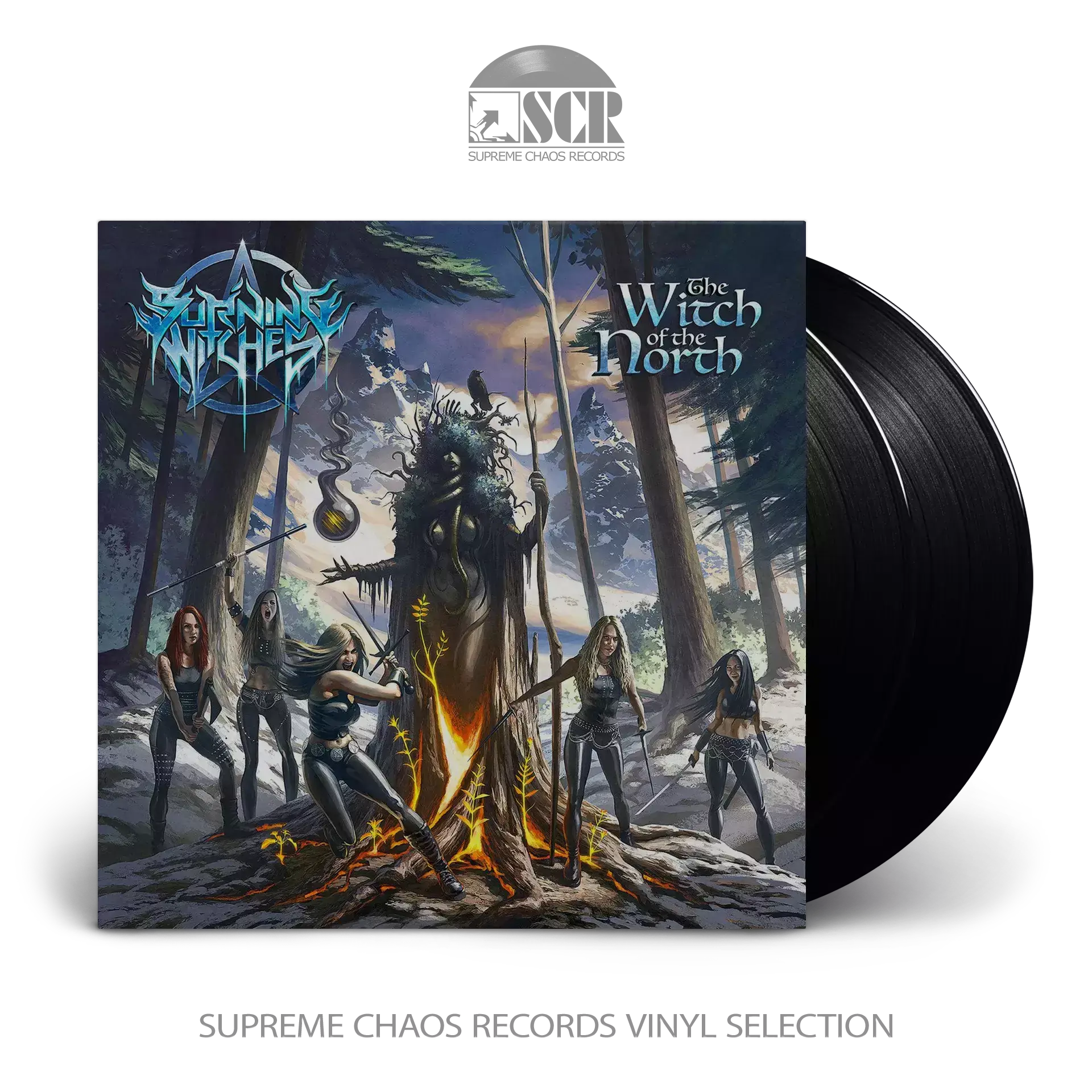 BURNING WITCHES · The Witch Of The North | BLACK 2LP (Heavy Metal Vinyl)