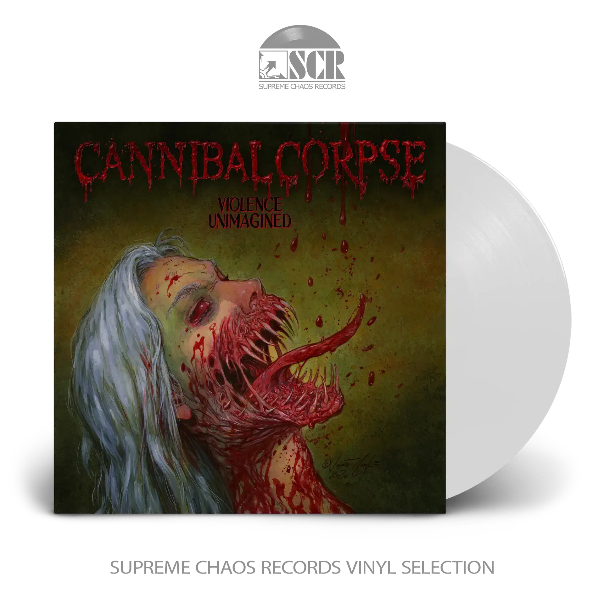 CANNIBAL CORPSE · Violence Unimagined | WHITE LP CANNIBAL CORPSE · Violence Unimagined | WHITE LP (Death Metal Vinyl)