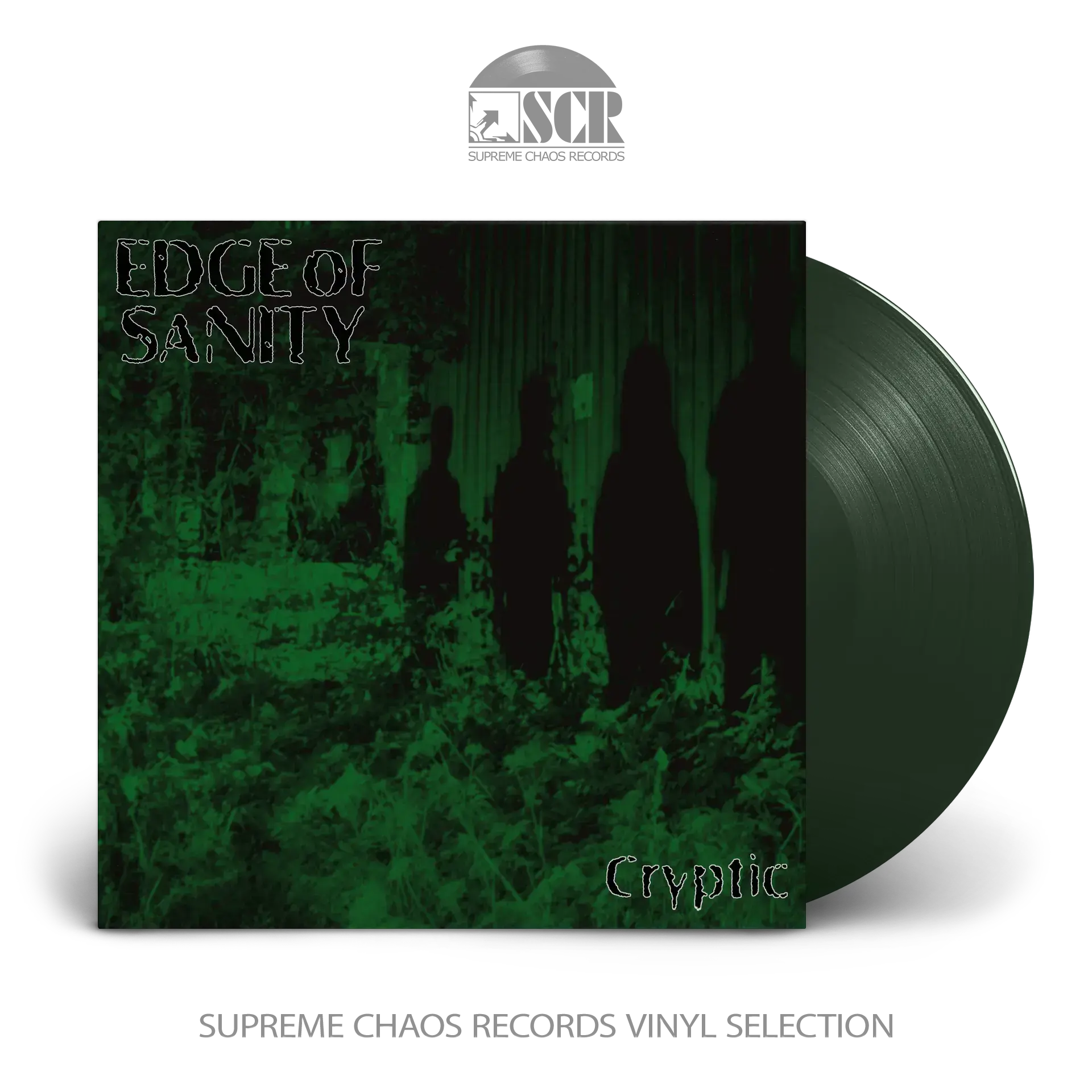 EDGE OF SANITY · Cryptic (Re-issue) | DARK GREEN LP (Melodic Death Metal Vinyl)