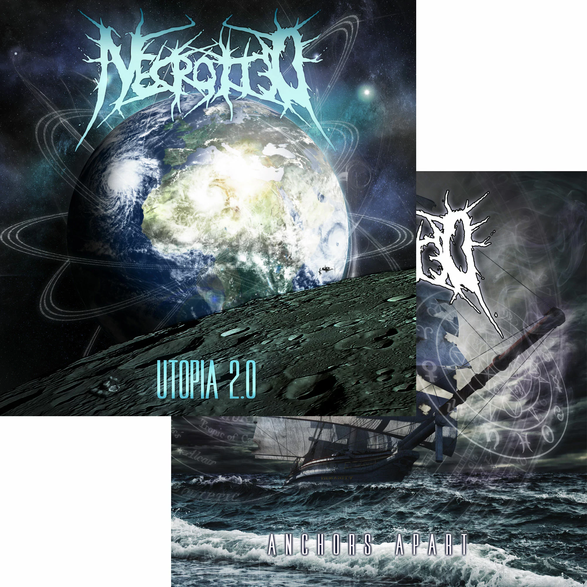 NECROTTED · Utopia 2.0 + Anchors Apart Bundle | 2CD NECROTTED · Utopia 2.0 + Anchors Apart Bundle | 2CD (Death Metal CDs)