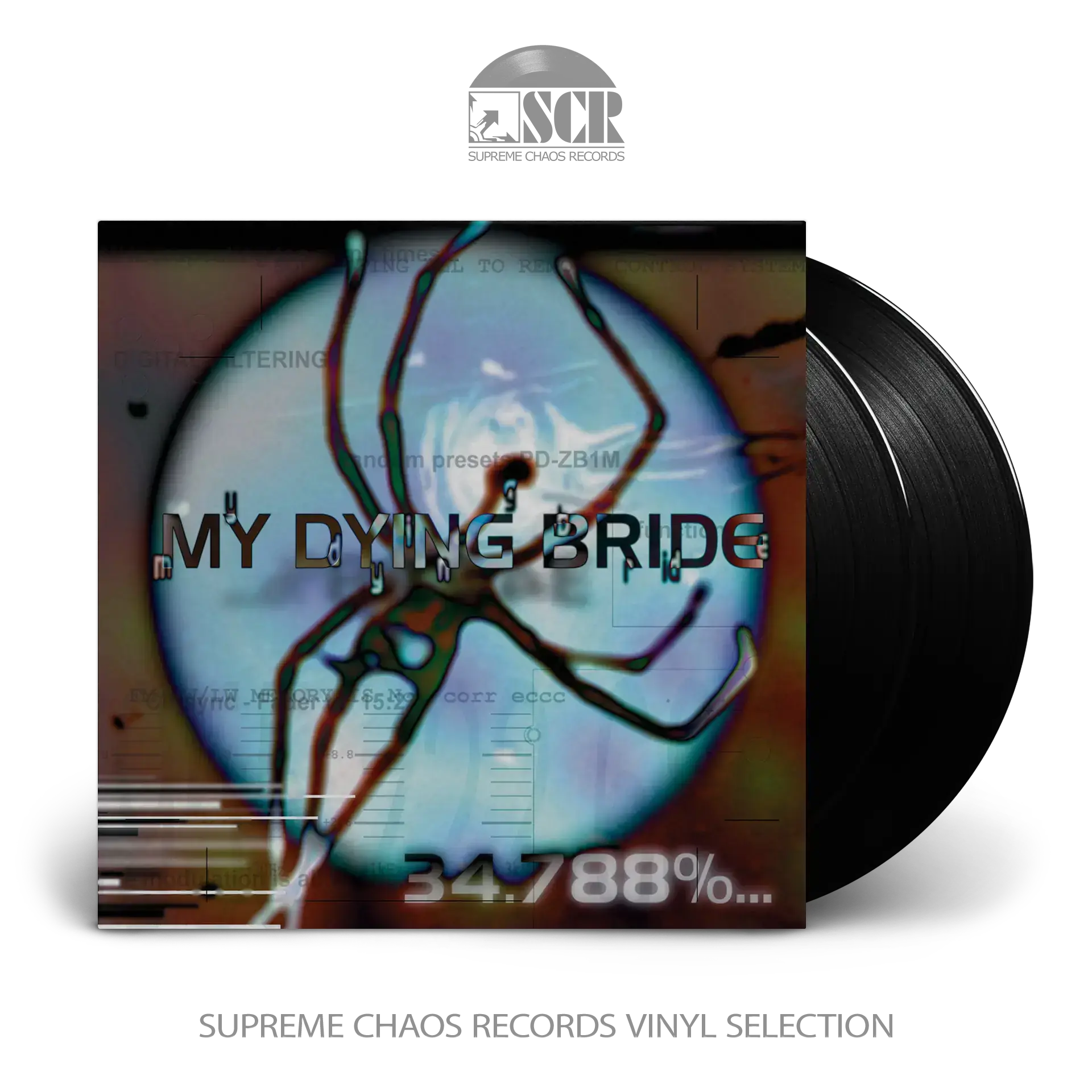 MY DYING BRIDE · 34.788% Complete | BLACK 2LP MY DYING BRIDE · 34.788% Complete | BLACK 2LP (Gothic Metal/Doom Metal Vinyl)