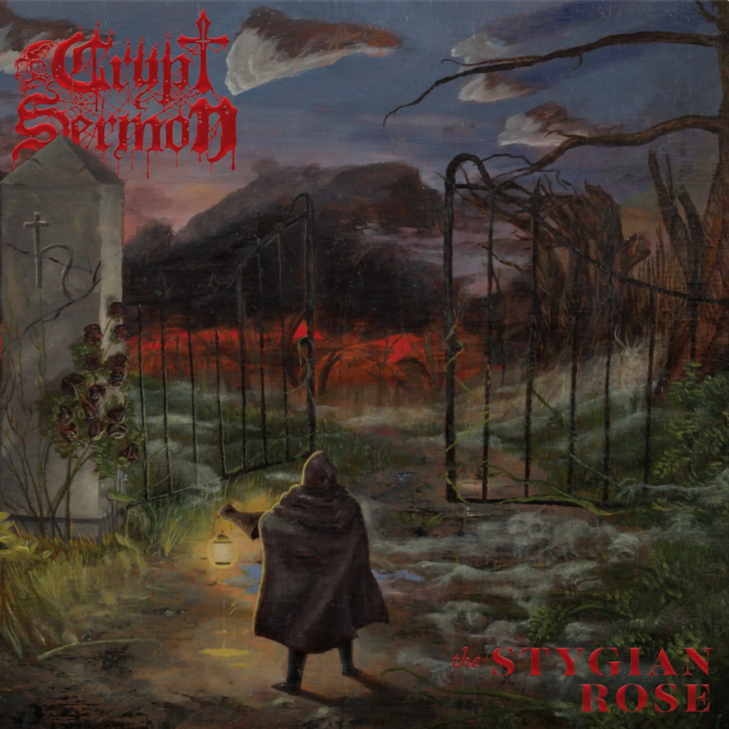 CRYPT SERMON - The Stygian Rose · BLACK LP · Picture 1 CRYPT SERMON - The Stygian Rose · BLACK LP (Doom Metal Vinyl) · Picture 1