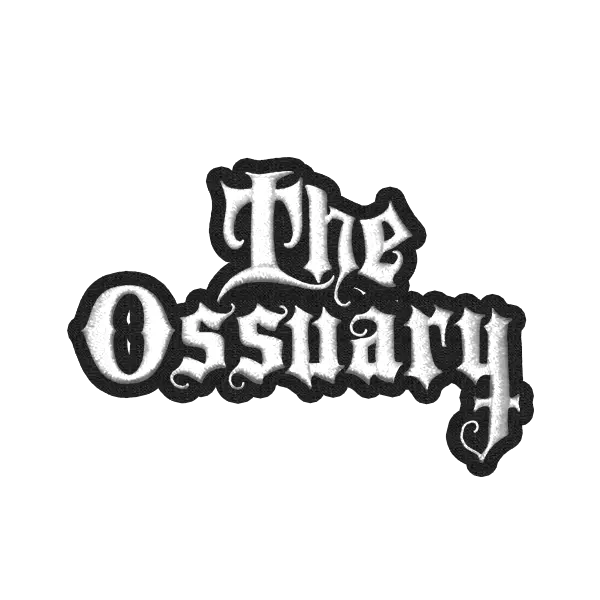 THE OSSUARY - Logo Shape · PATCH THE OSSUARY - Logo Shape · PATCH (Doom Metal/Doom Rock/Occult Rock Others)
