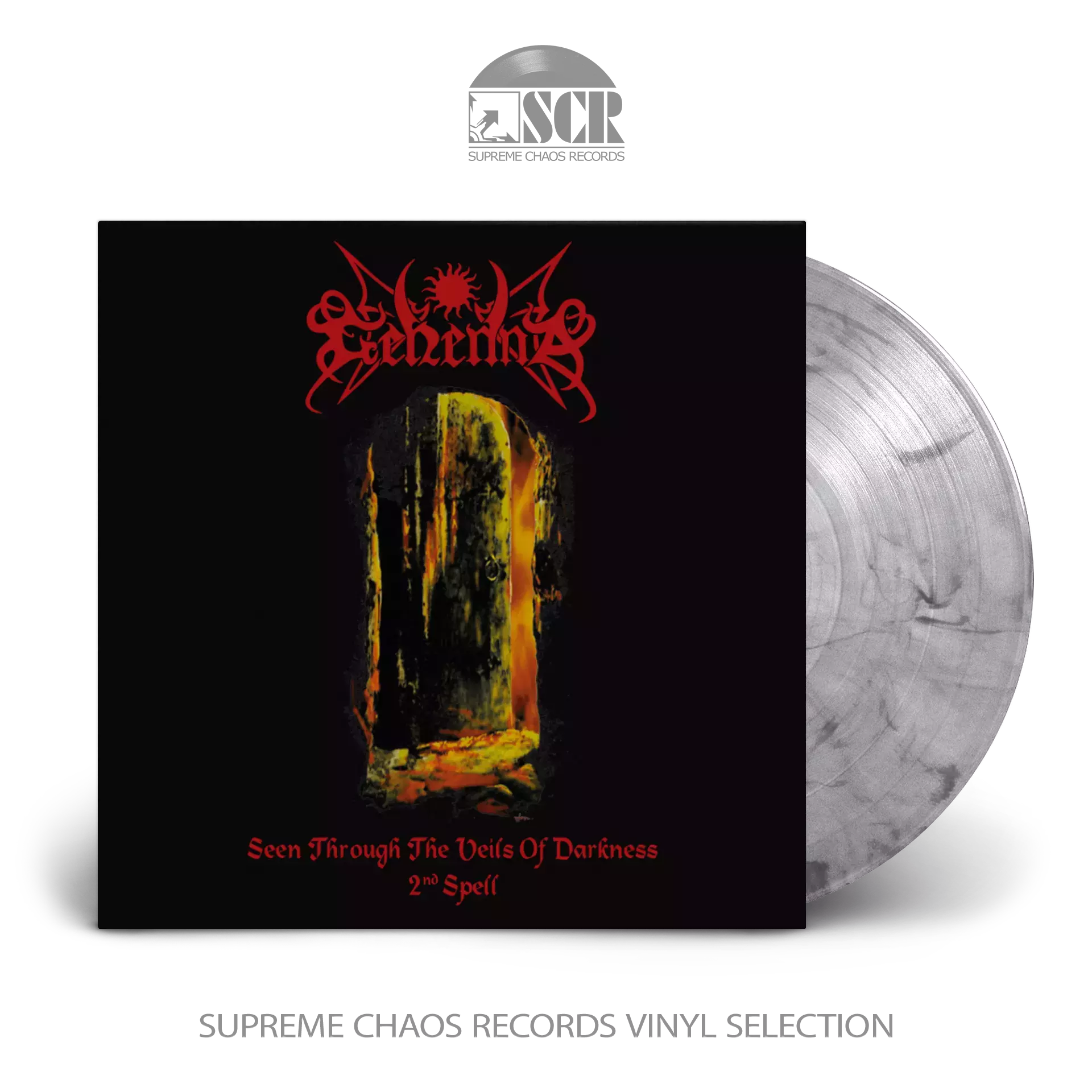 GEHENNA - Seen Through The Veils Of Darkness [TRANSPARENT/BLACK MARBLED LP]