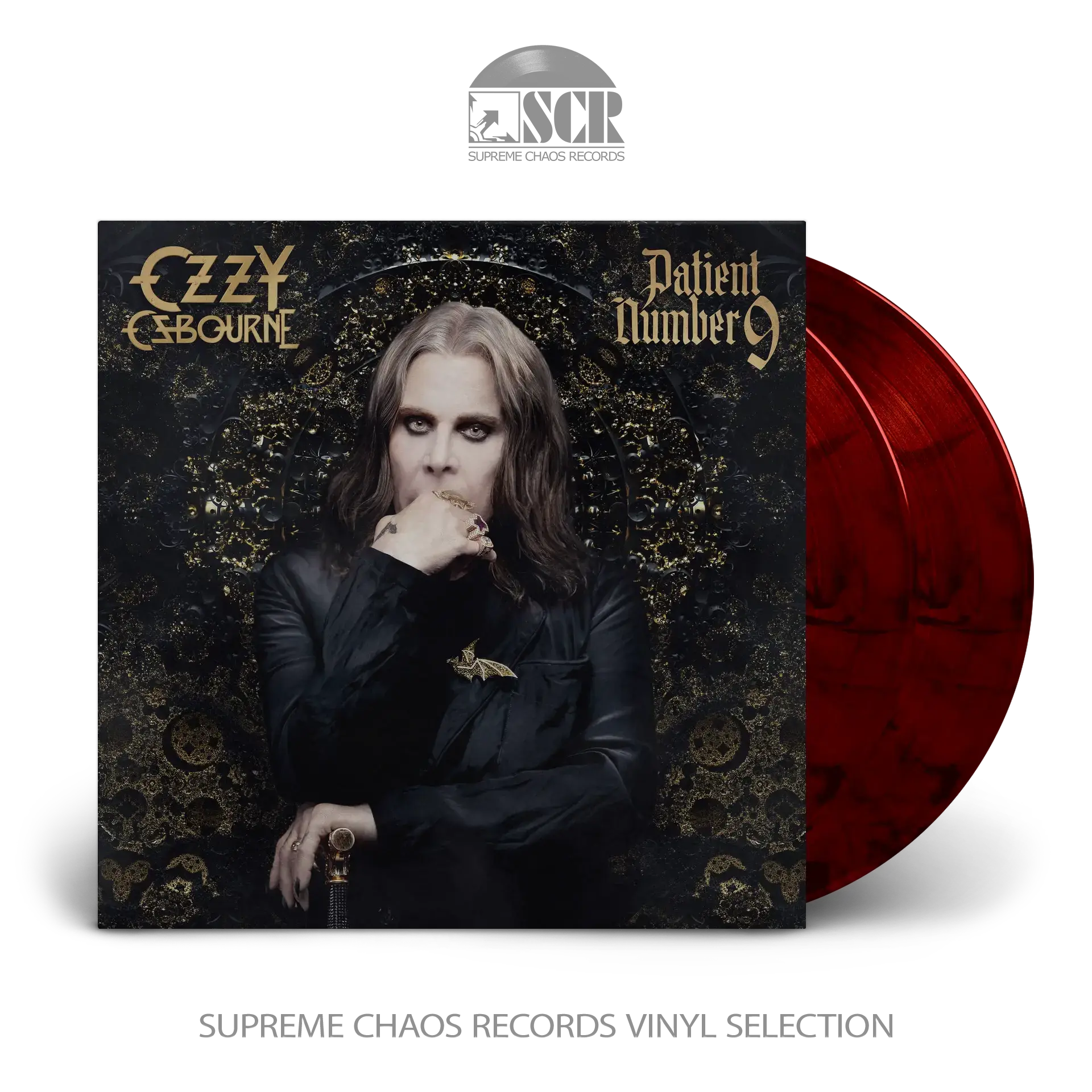 OZZY OSBOURNE · Patient Number 9 | RED/BLACK 2LP (Heavy Metal/Hard Rock/Classic Rock Vinyl)