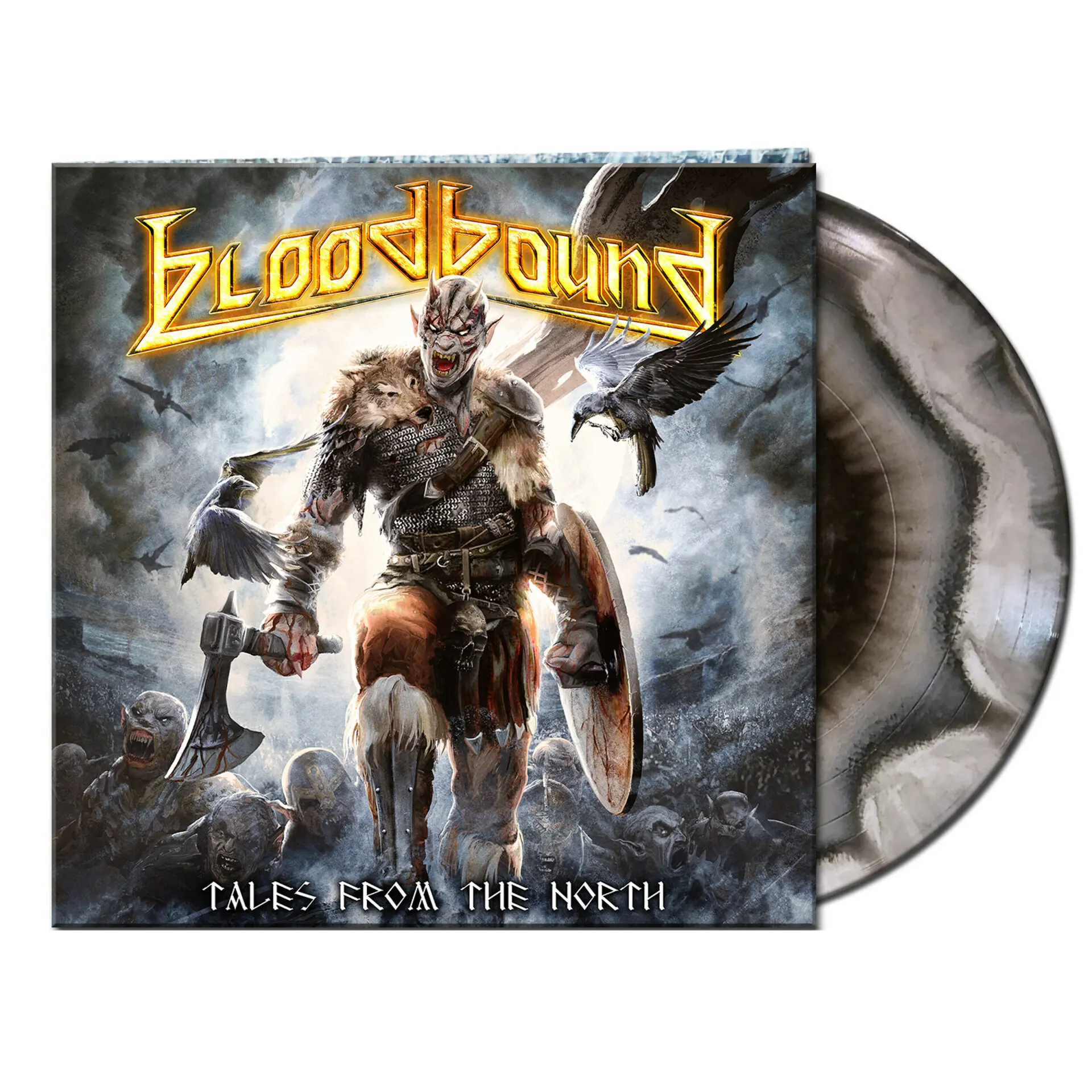 BLOODBOUND - Tales From The North · BLACK/WHITE LP