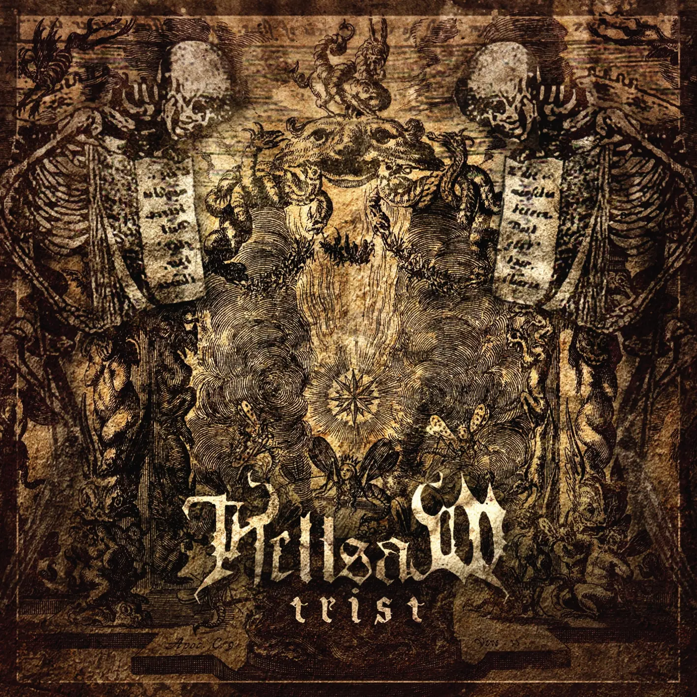HELLSAW · Trist | BRONZE LP · Picture 1 HELLSAW · Trist | BRONZE LP (Black Metal Vinyl) · Picture 1